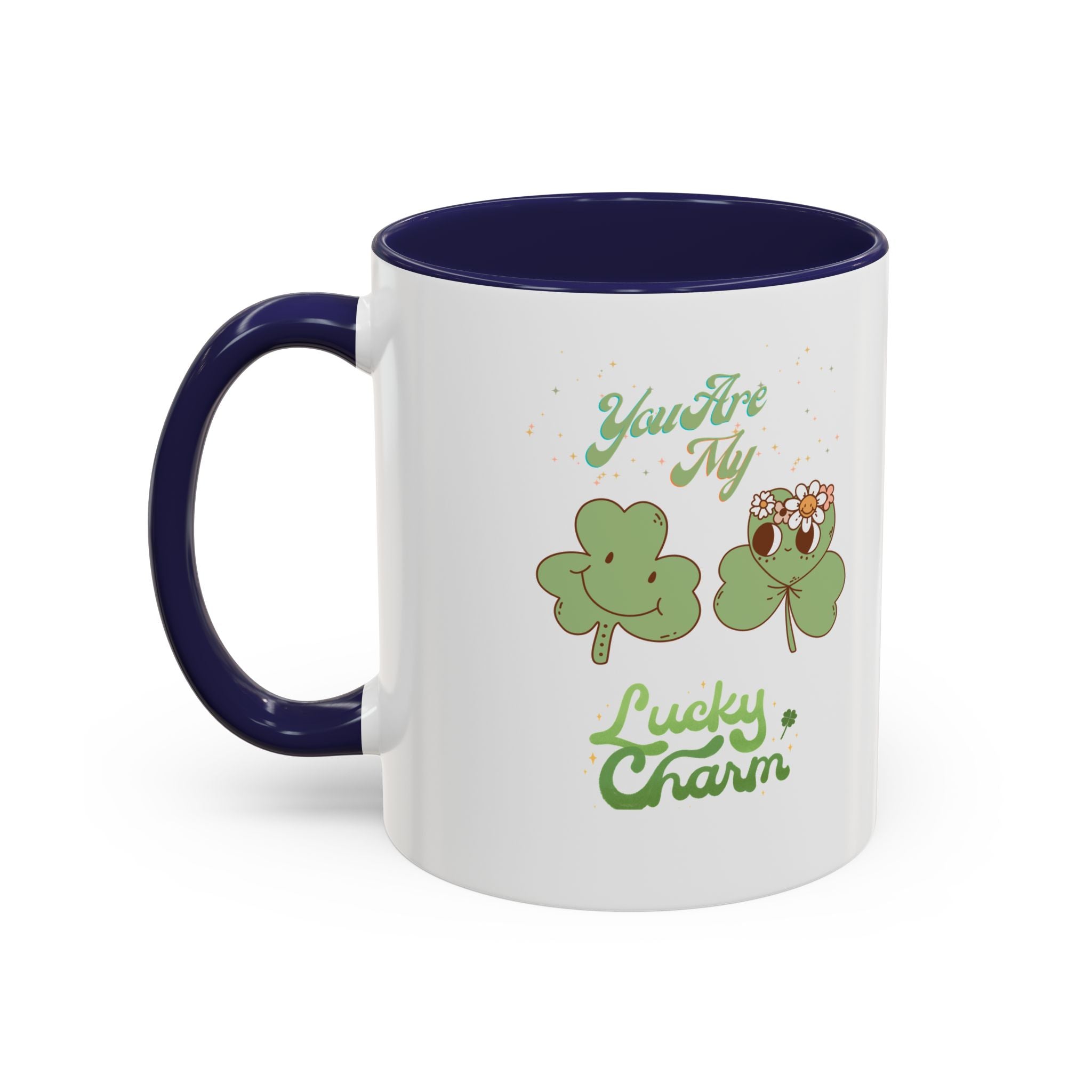 You're my Lucky Charm Accent Coffee Mug - St. Patrick's Day Gift