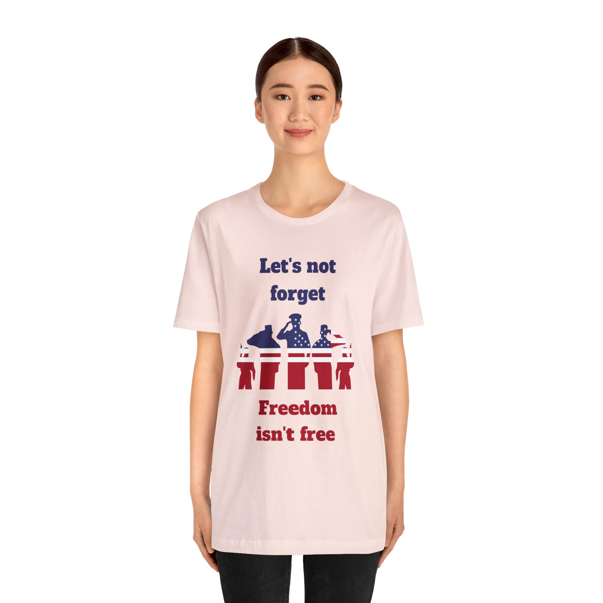 Memorial Day Freedom Is Not Free Unisex Jersey Short Sleeve Tee