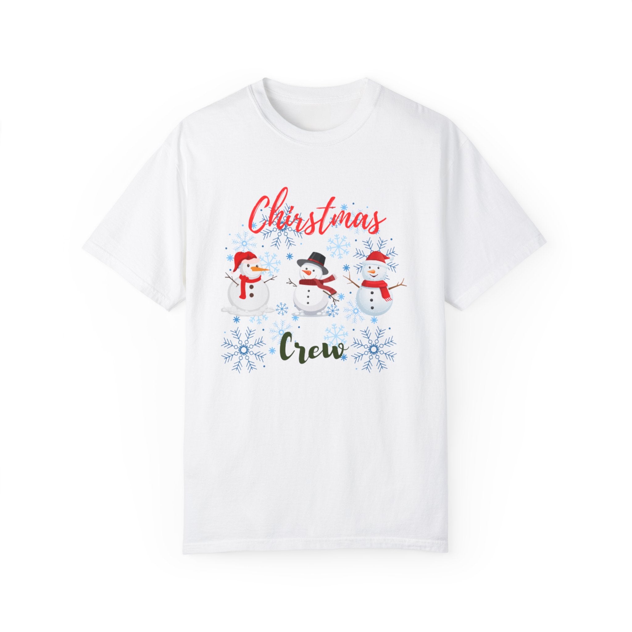 Christmas Crew Unisex Garment-Dyed T-shirt