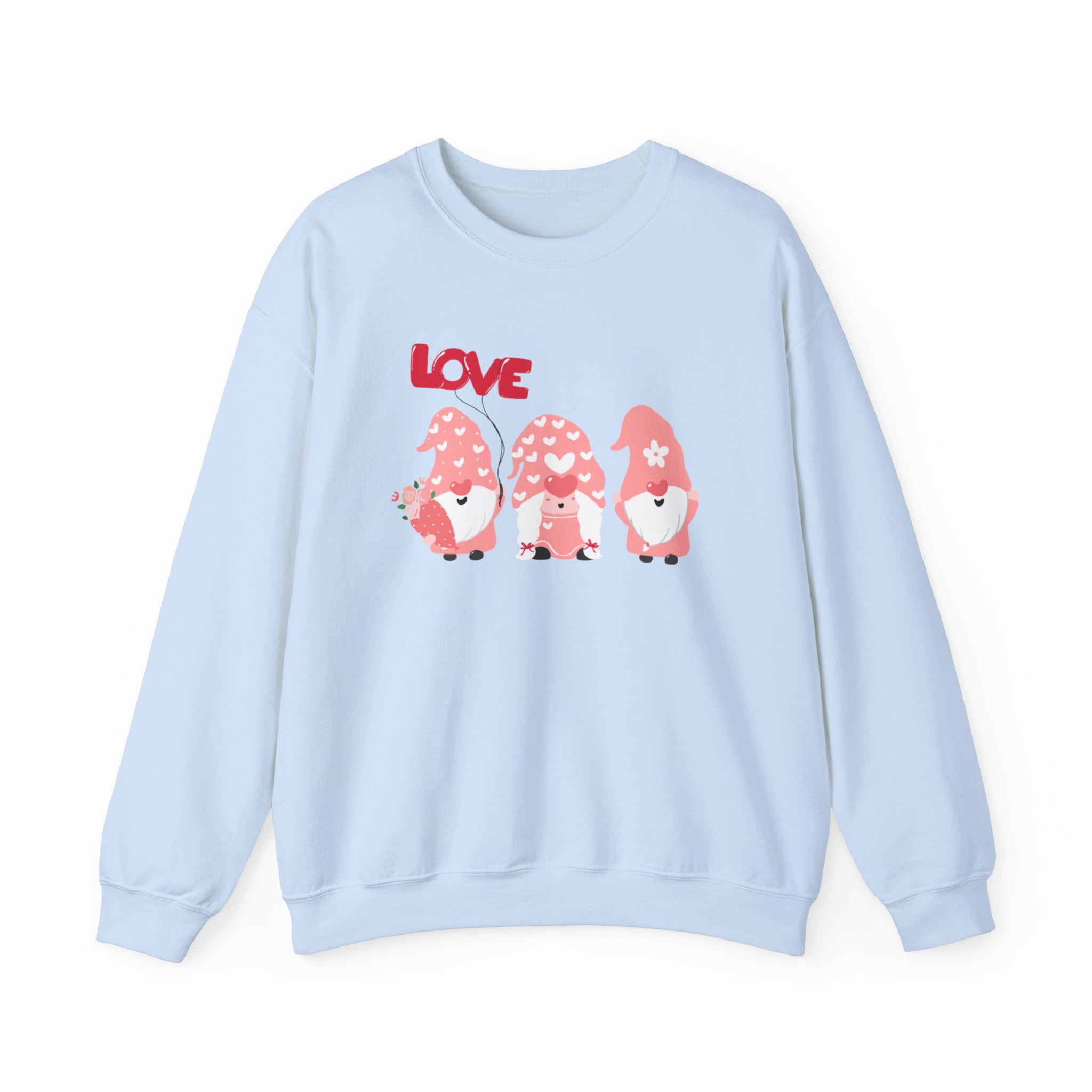Love Gnome Day Unisex Heavy Blend™ Crewneck Sweatshirt
