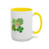 Retro St. Paddy's Day Accent Coffee Mug - 11oz & 15oz