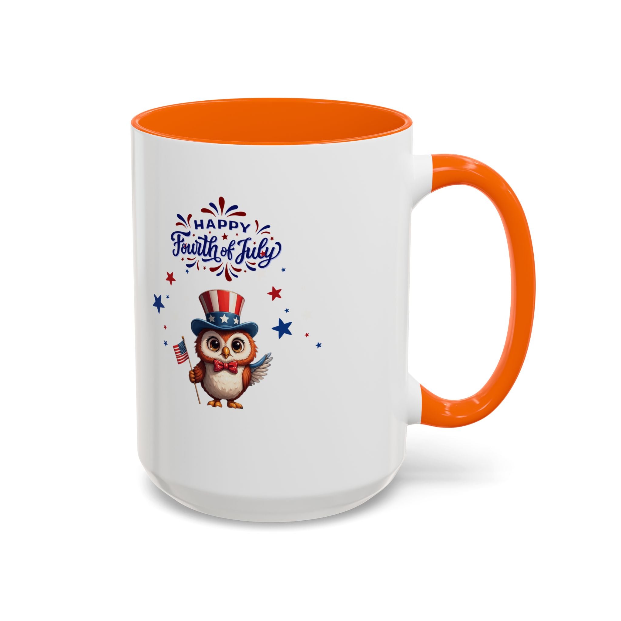 American Eagle Happy 4th of July Coffee Mug