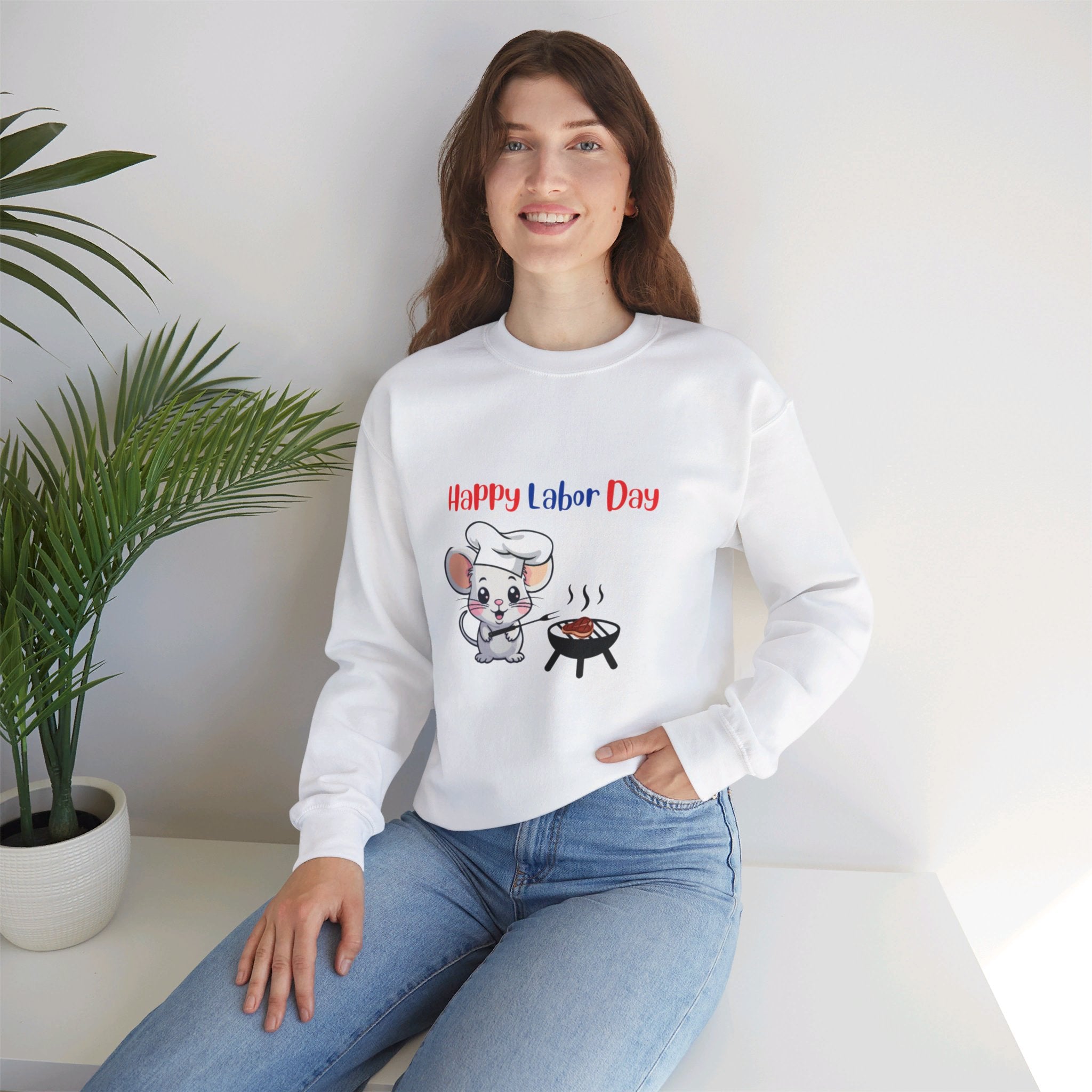 Labor Day Cookout Unisex Heavy Blend™ Crewneck Sweatshirt