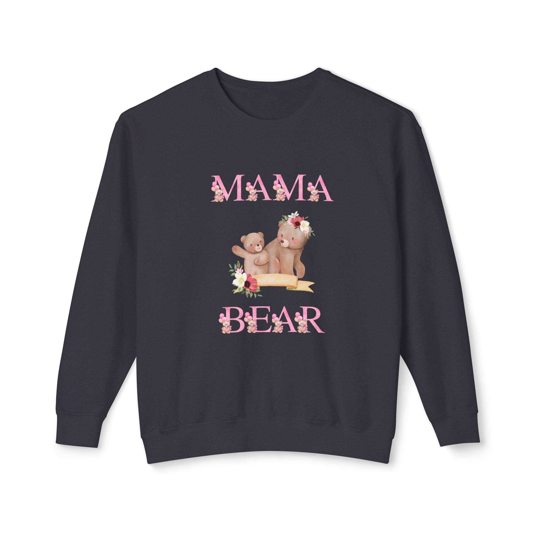 Mama Bear Unisex Lightweight Crewneck Sweatshirt