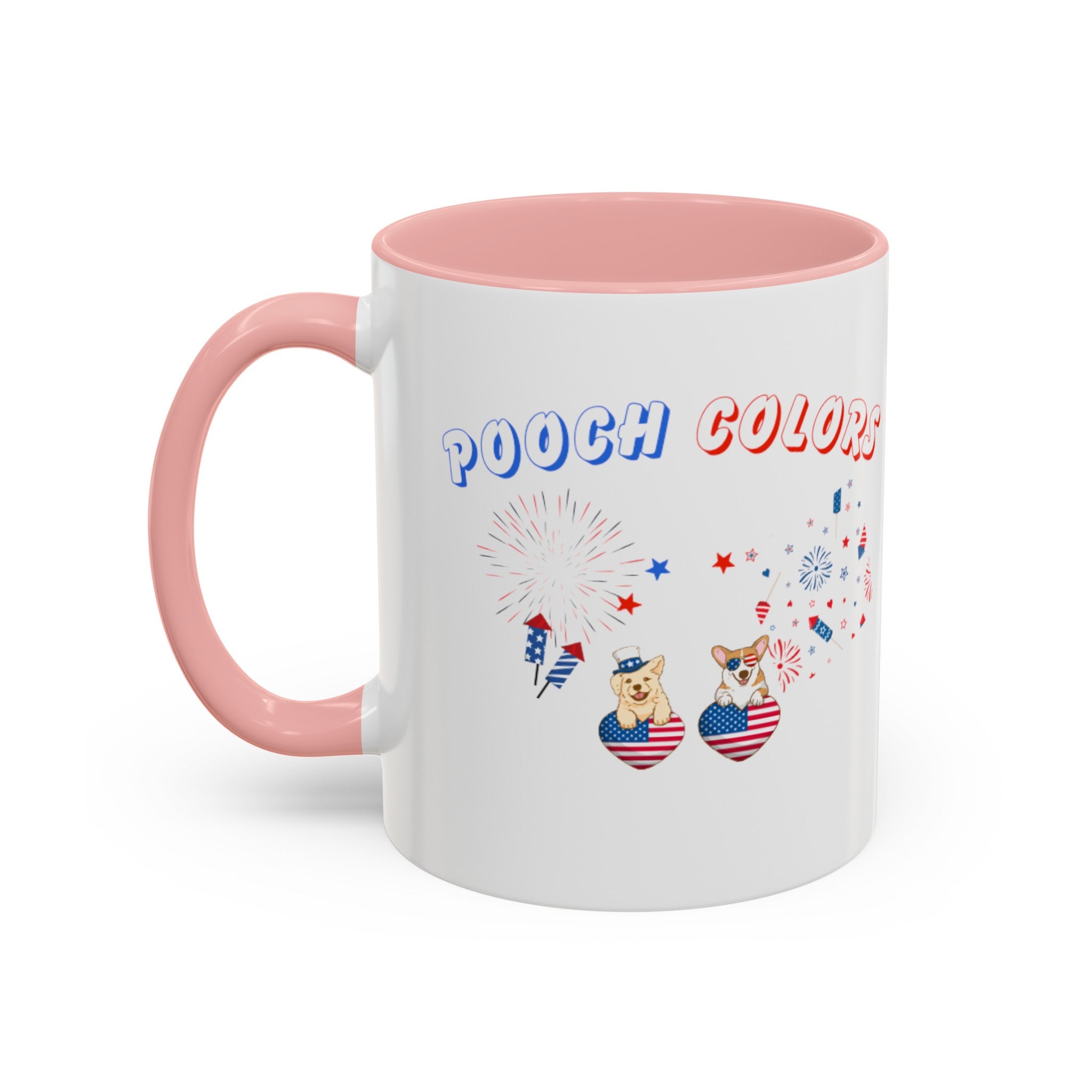 Pooch Colors Accent Coffee Mug (11, 15oz)