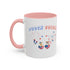 Pooch Colors Accent Coffee Mug (11, 15oz)