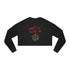 Meet Me Under The Mistletoe Women's Cropped Sweatshirt