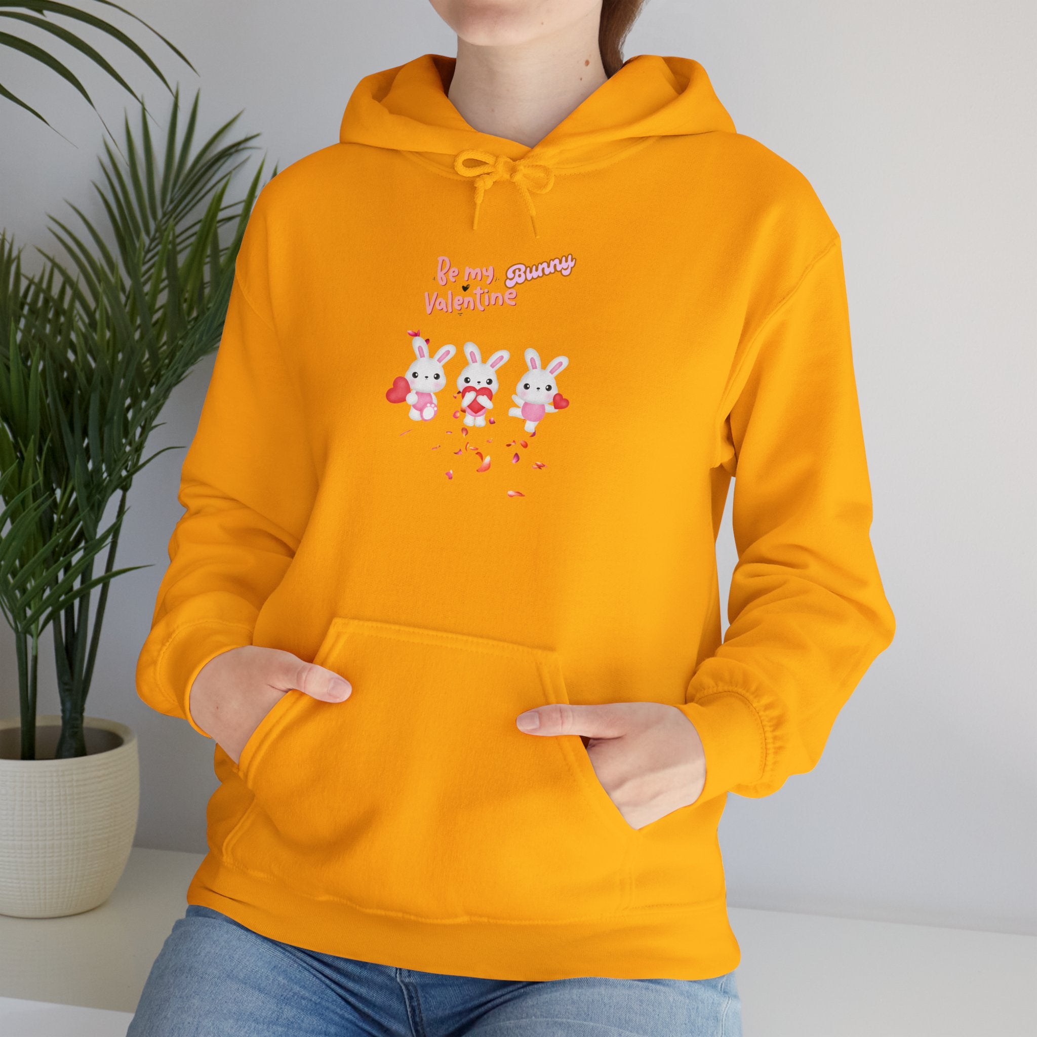 My Bunny Valentine Unisex Heavy Blend™ Hooded Sweatshirt