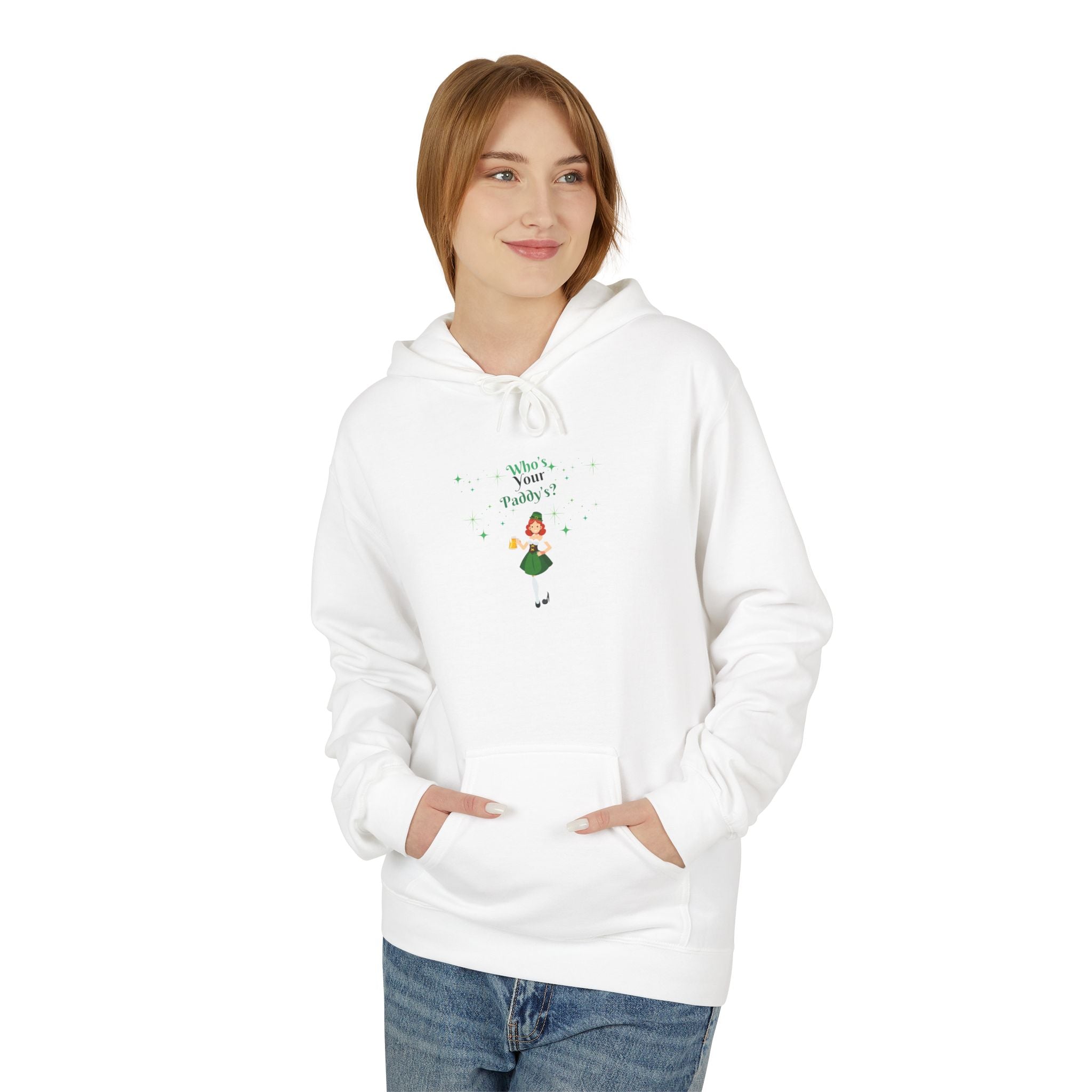 Who's Your Paddy? Unisex Softstyle Fleece Hoodie