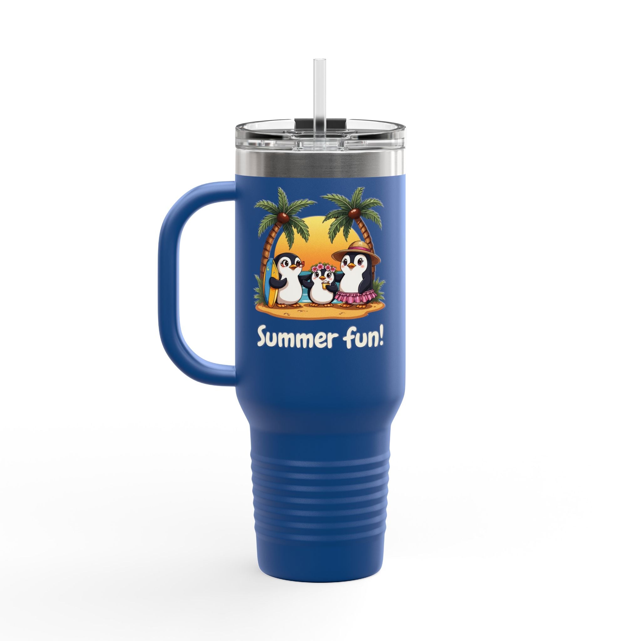 Summer Fun Insulated Travel Mug
