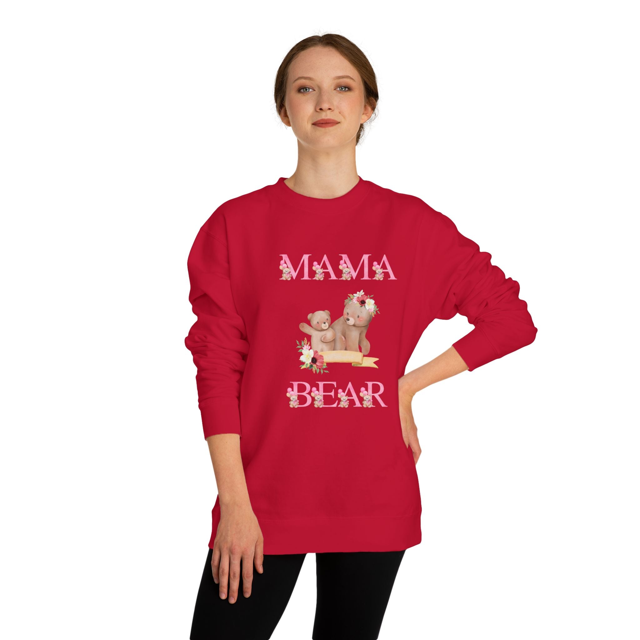 Mama Bear Unisex Crew Neck Sweatshirt
