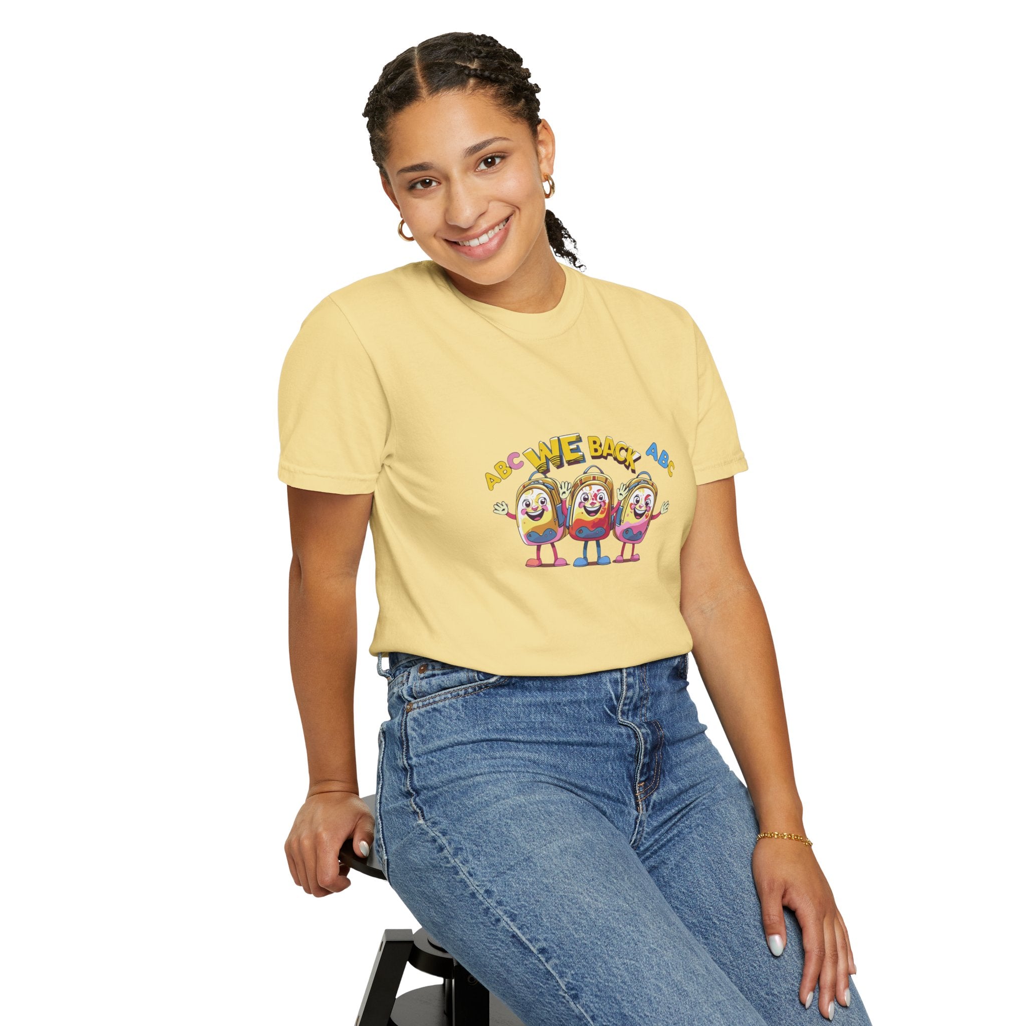 We Back Unisex Garment-Dyed T-shirt