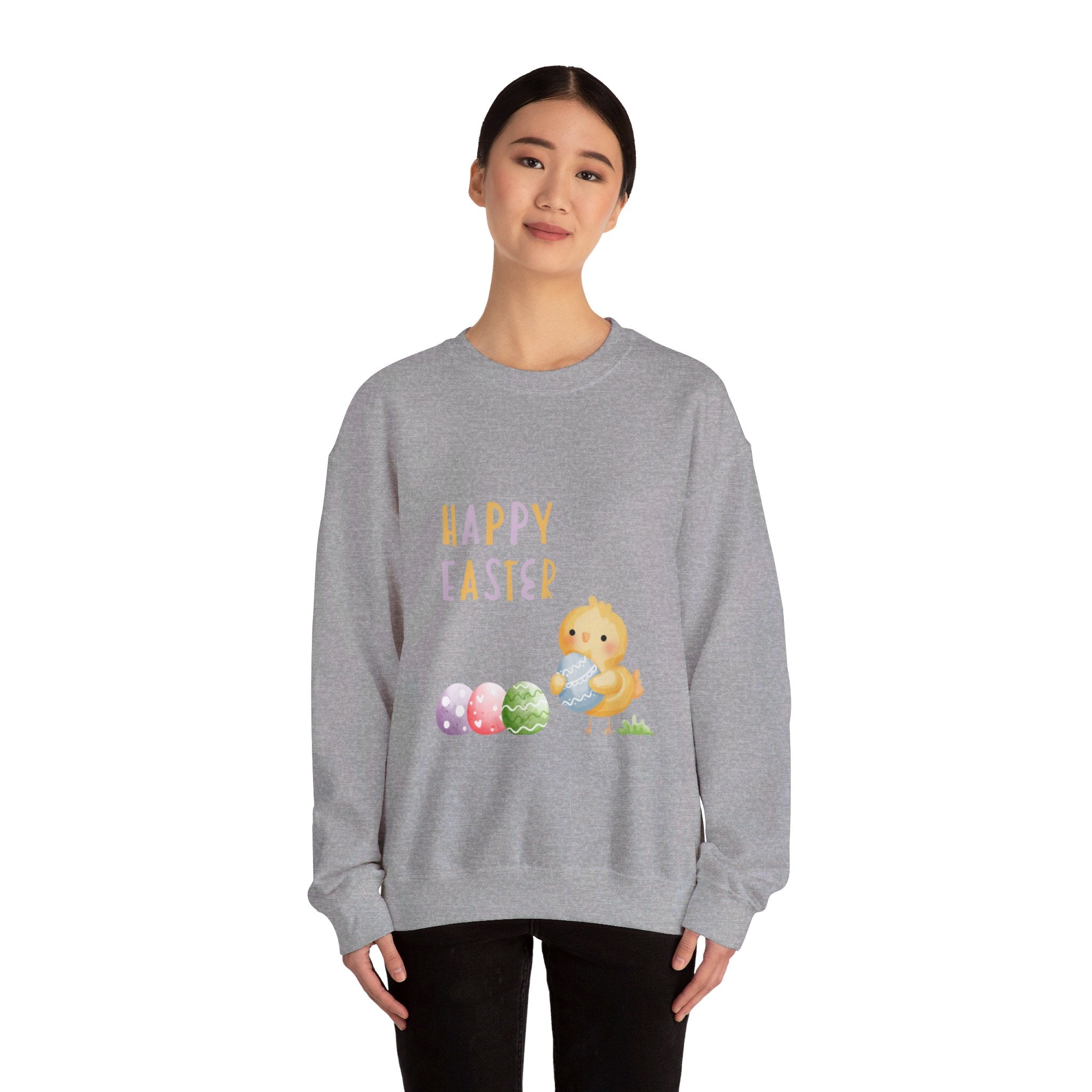 Wishing You A Happy Easter Unisex Heavy Blend™ Crewneck Sweatshirt