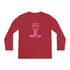 Happy Bunny Day Youth Long Sleeve Competitor Tee