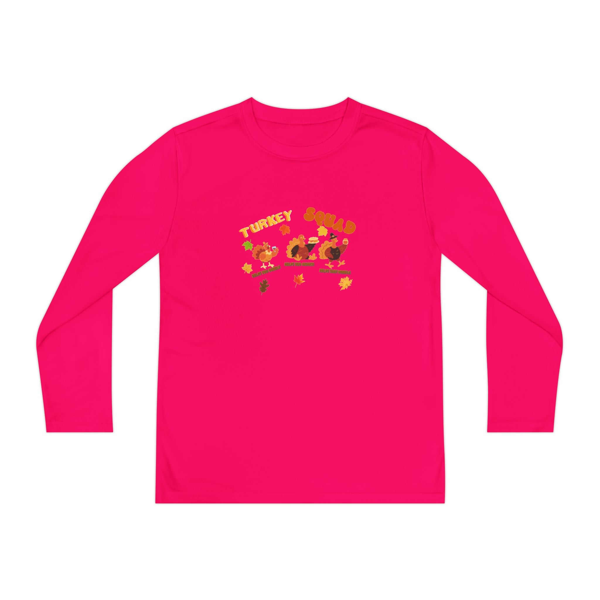 Turkey Squad Youth Long Sleeve Competitor Tee