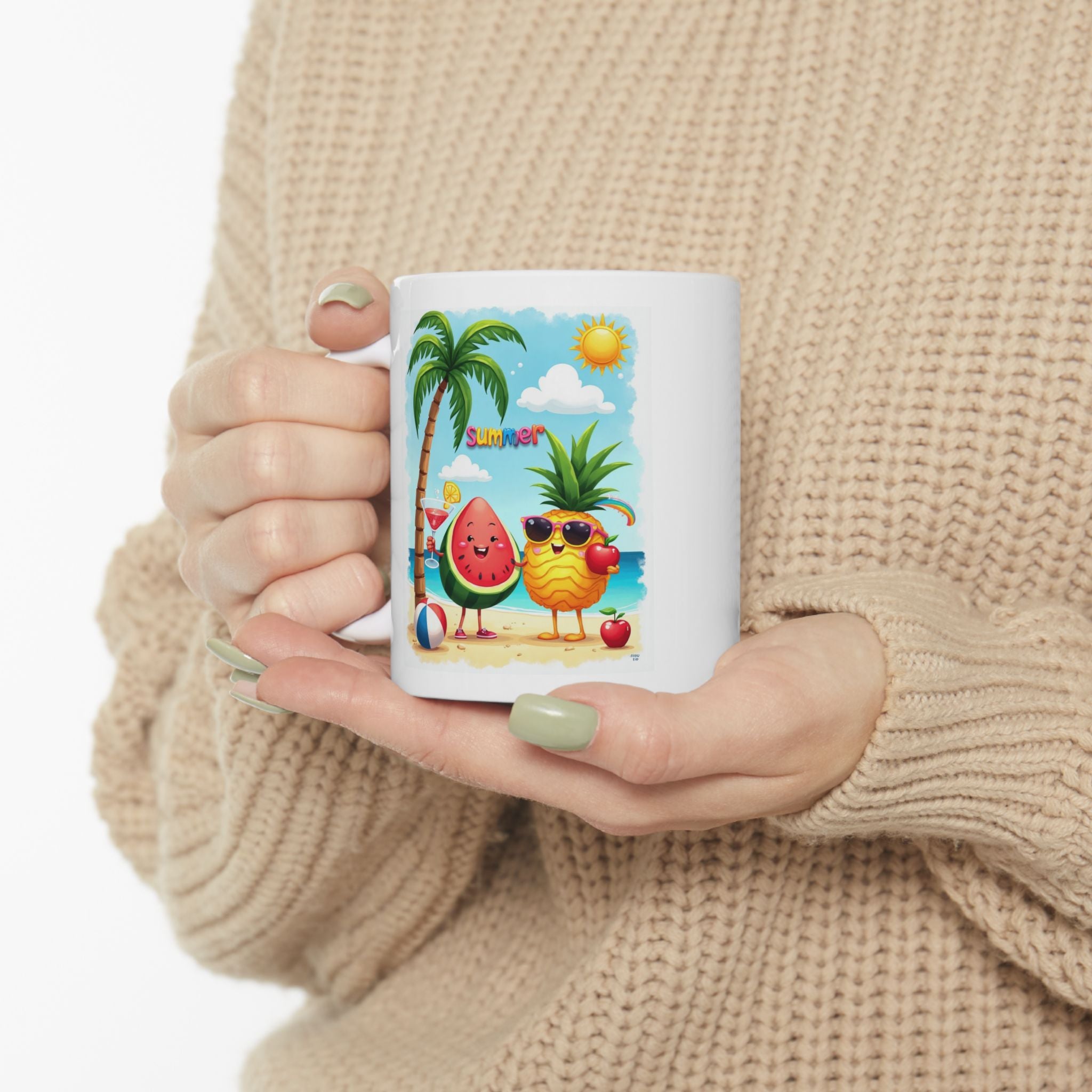 Summer Cool Ceramic Mug