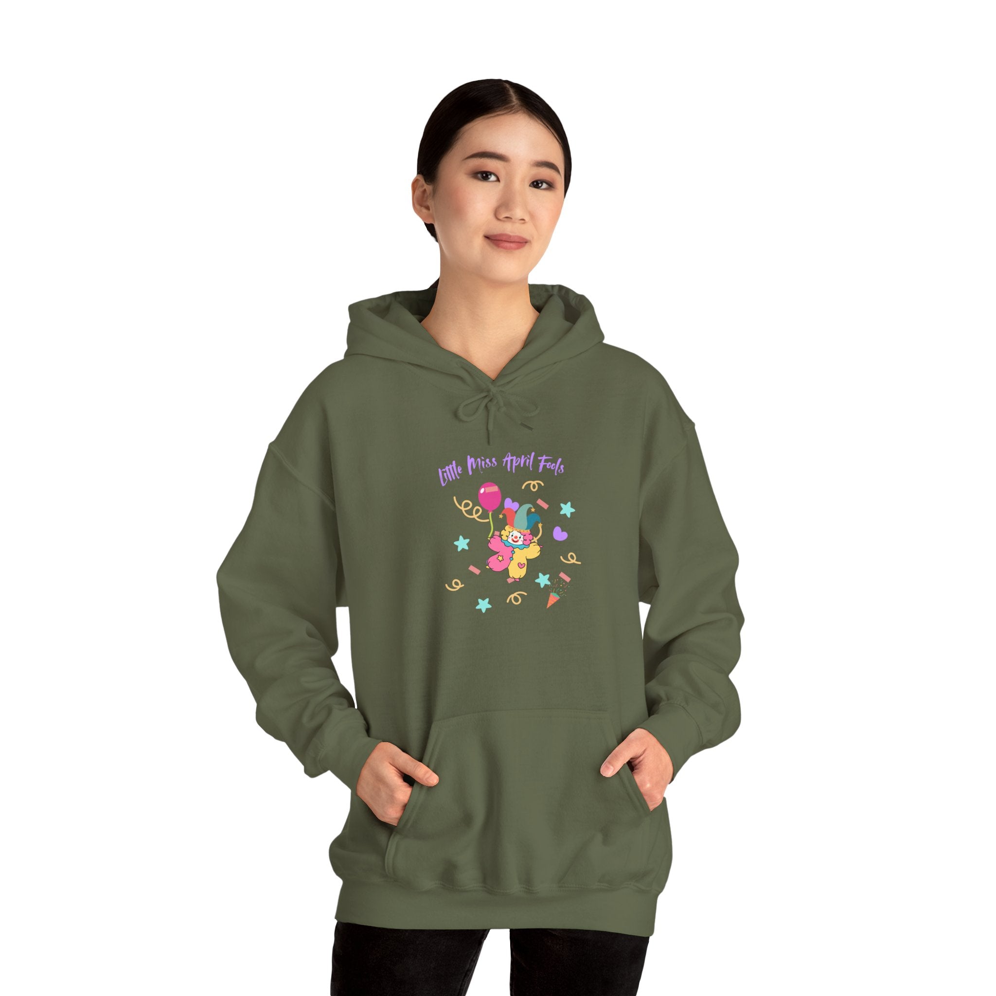 Little Miss April Fool's Day Playful Celebration Unisex Hoodie