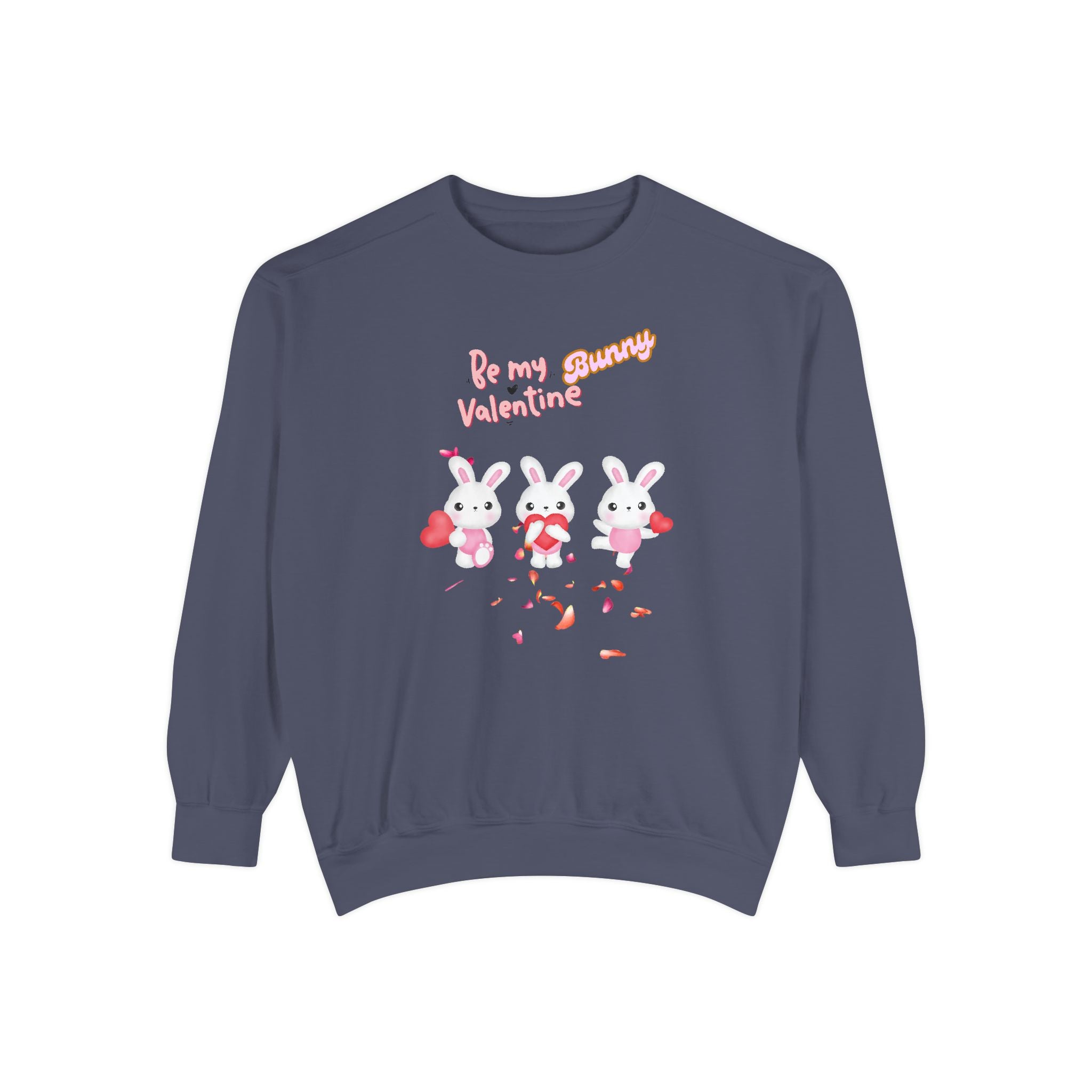 My Bunny Valentine Unisex Garment-Dyed Sweatshirt