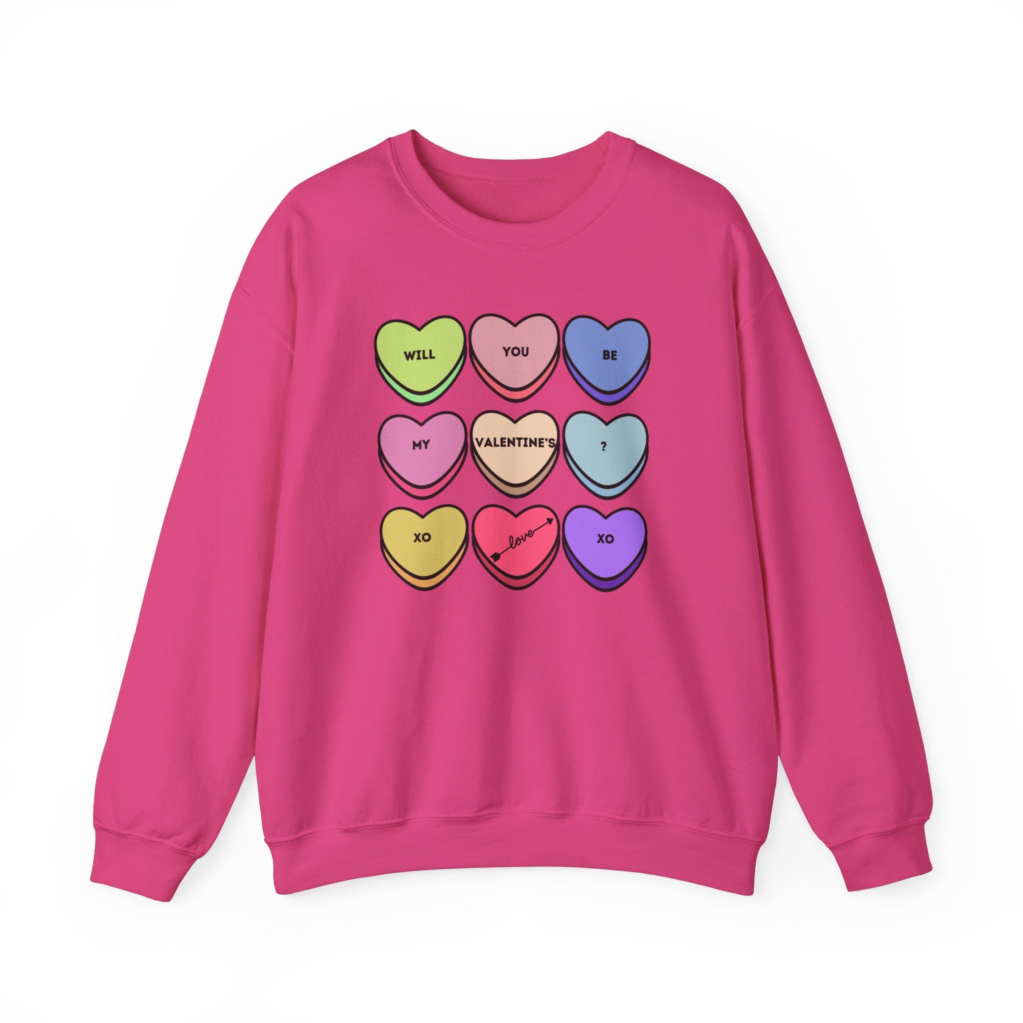 Will You Be My Valentine? Unisex Heavy Blend™ Crewneck Sweatshirt