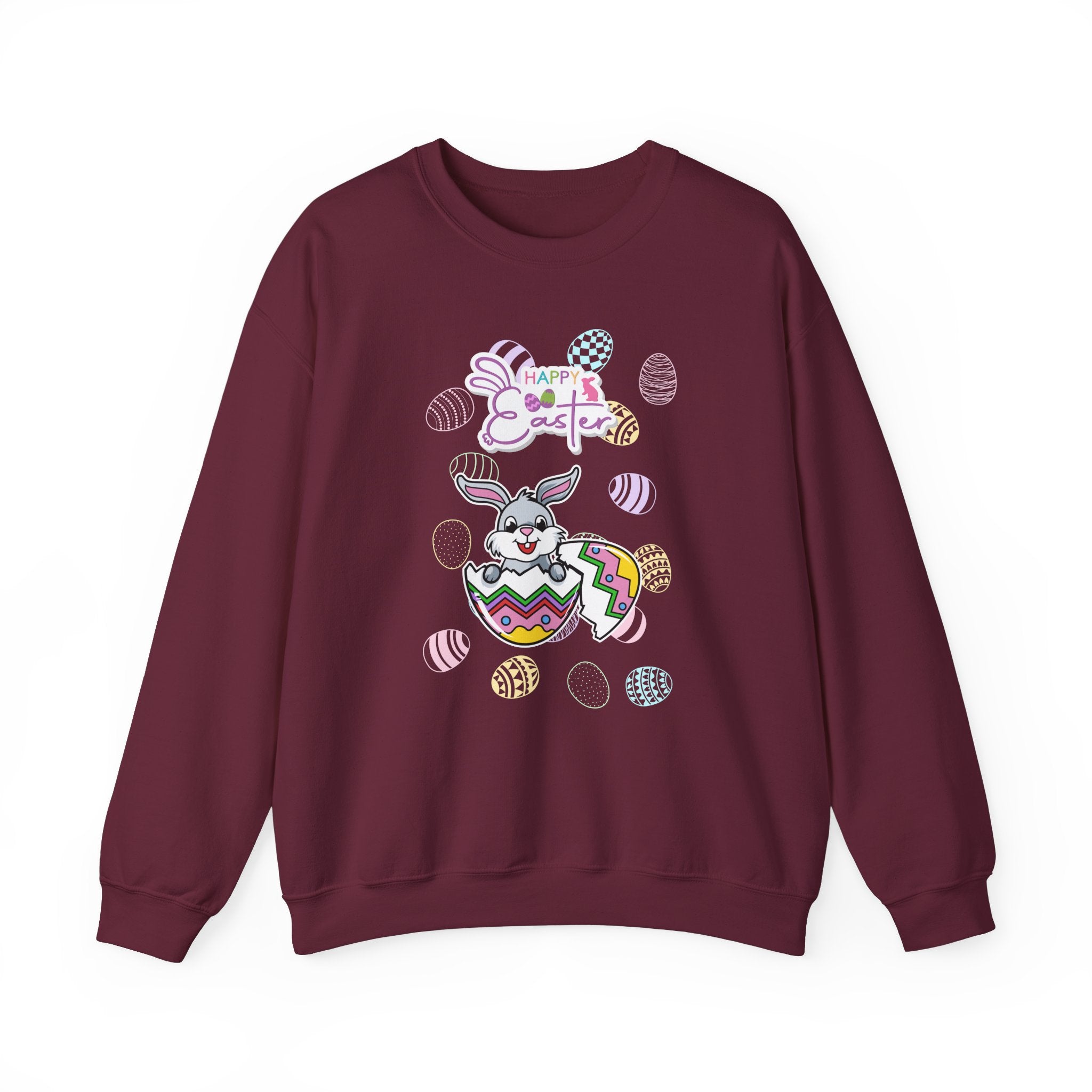 Easter Greetings Crewneck Sweatshirt – Unisex Heavy Blend™ – Happy Easter Design