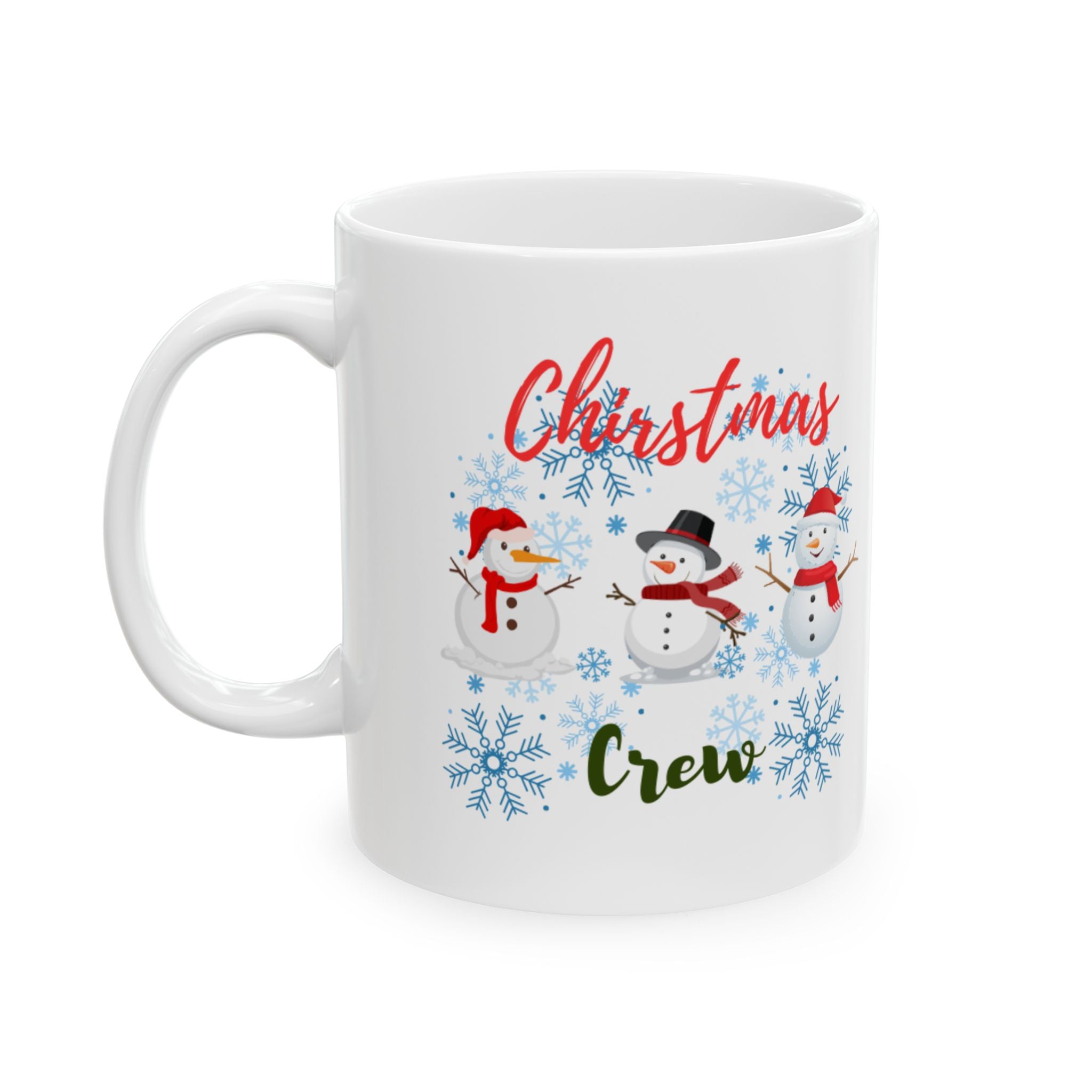 Christmas Crew Ceramic Mug, (11oz, 15oz)