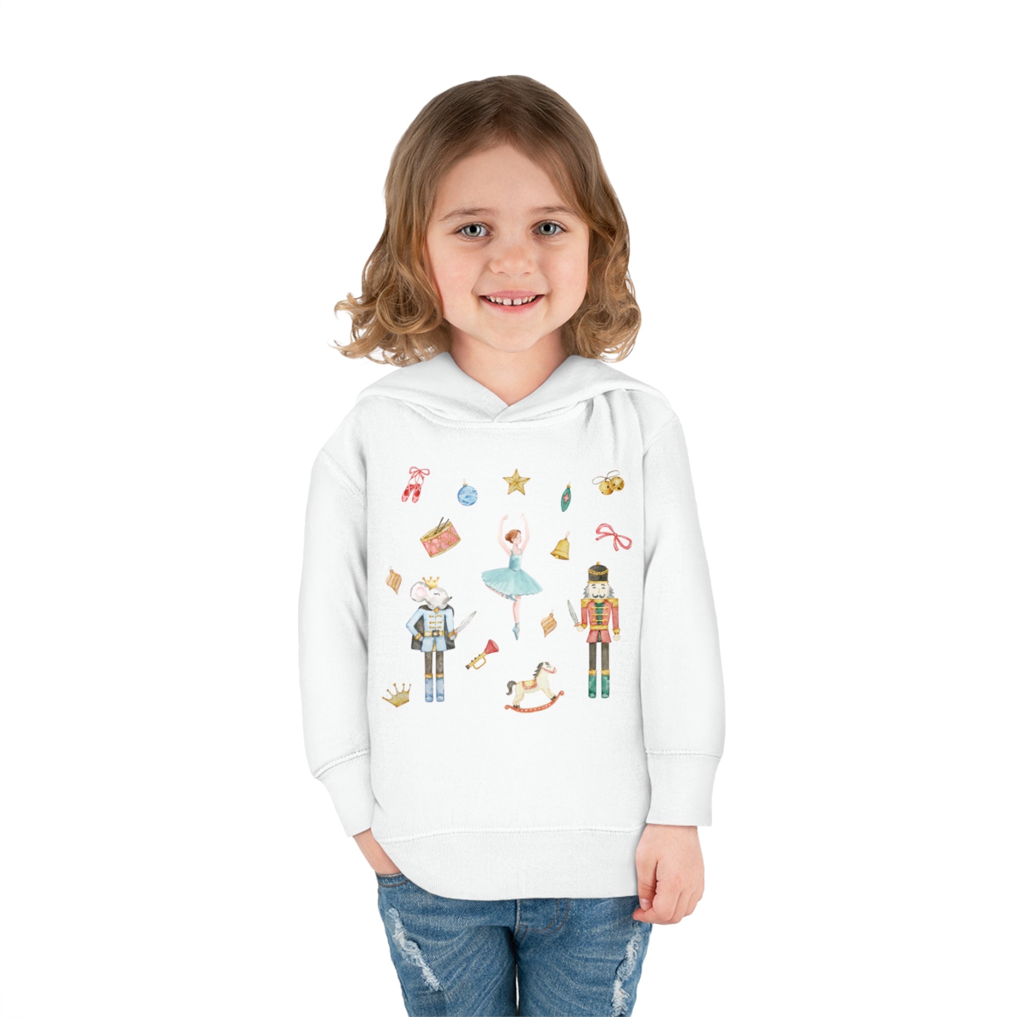 Nutcracker Toddler Pullover Fleece Hoodie