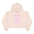 XOXO Crop Hoodie