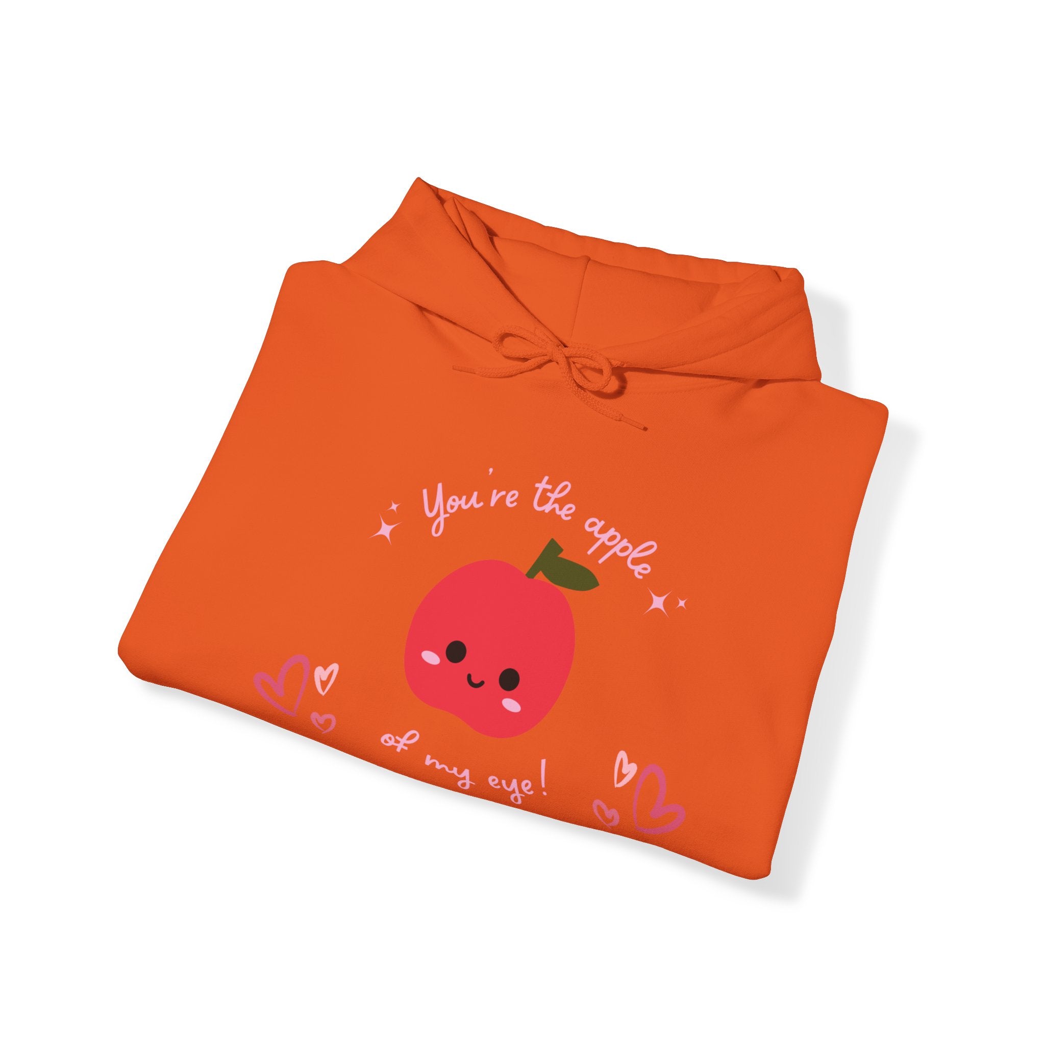 You Are The Apple Of My Eyes Unisex Heavy Blend™ Hooded Sweatshirt