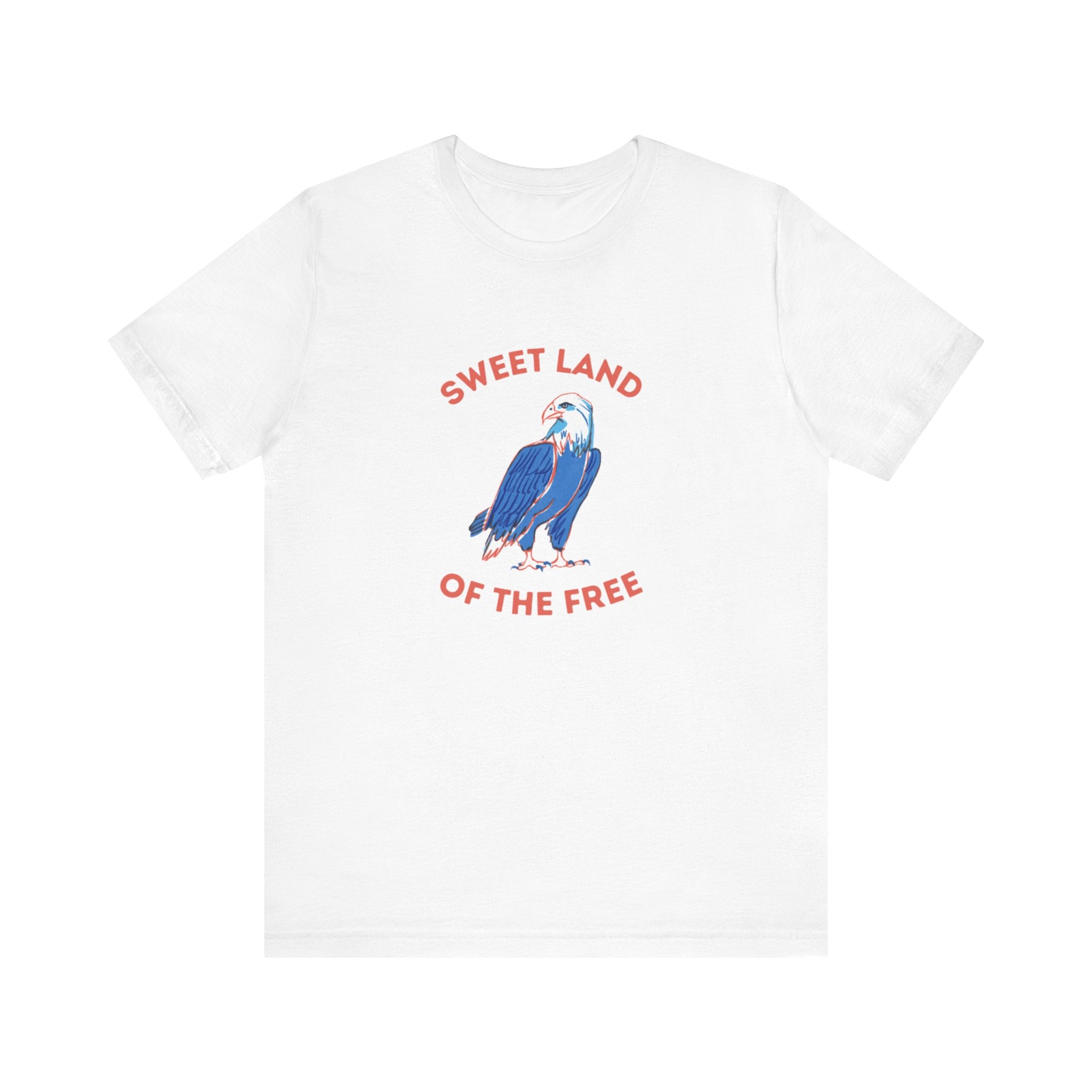 Sweet Land Of The Free Unisex Jersey Short Sleeve Tee