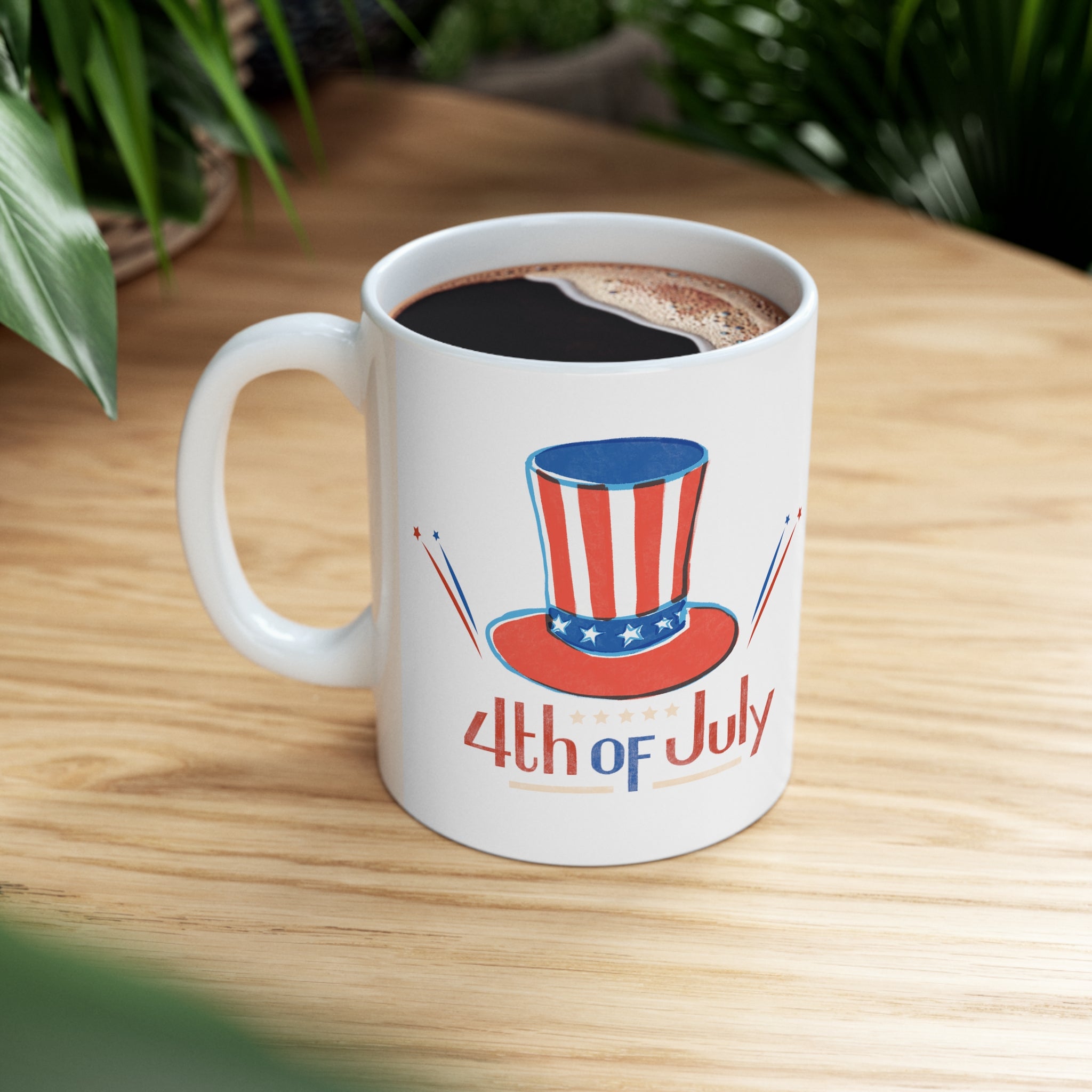 4th Of July Ceramic Mug 11oz