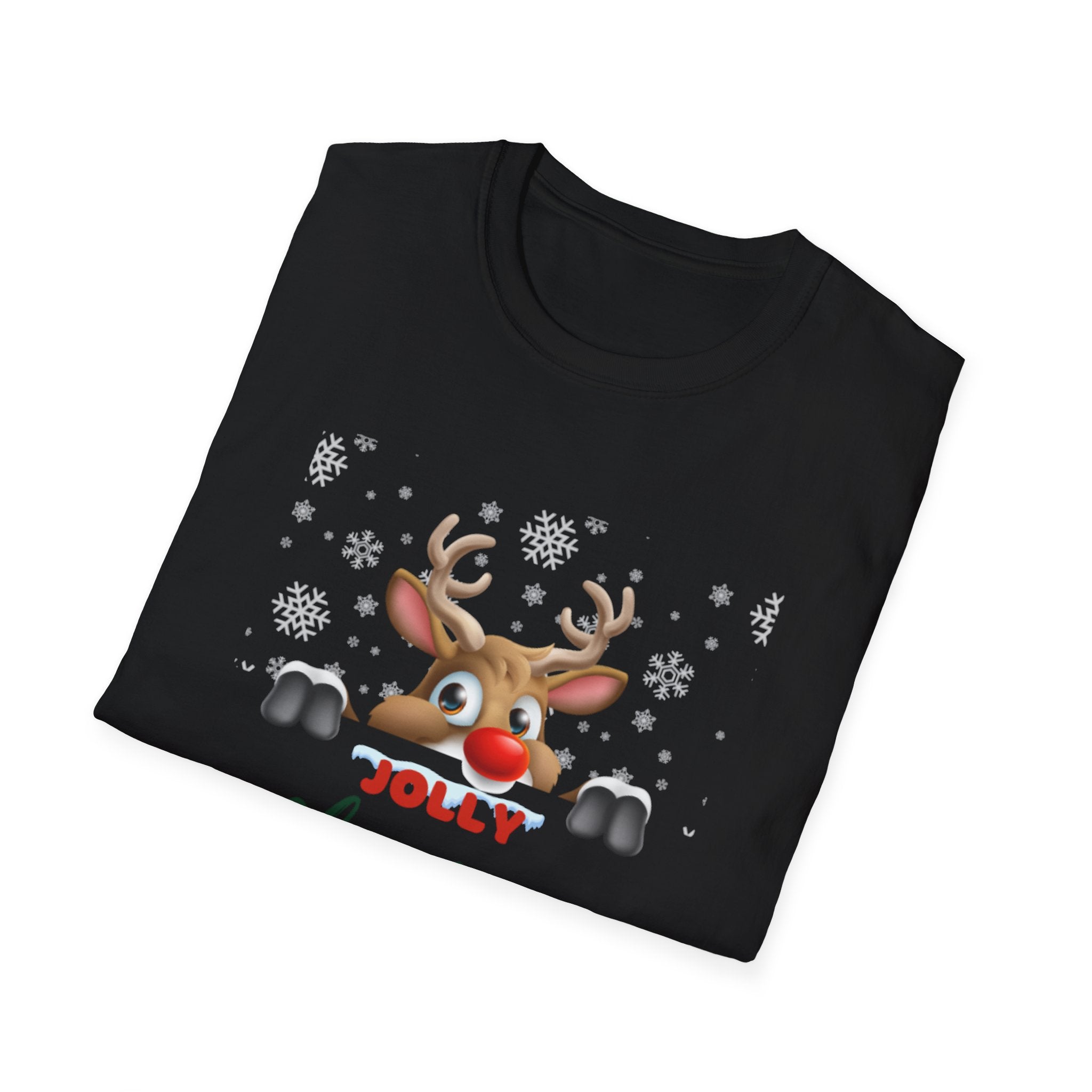 Jolly Christmas Unisex Softstyle T-Shirt