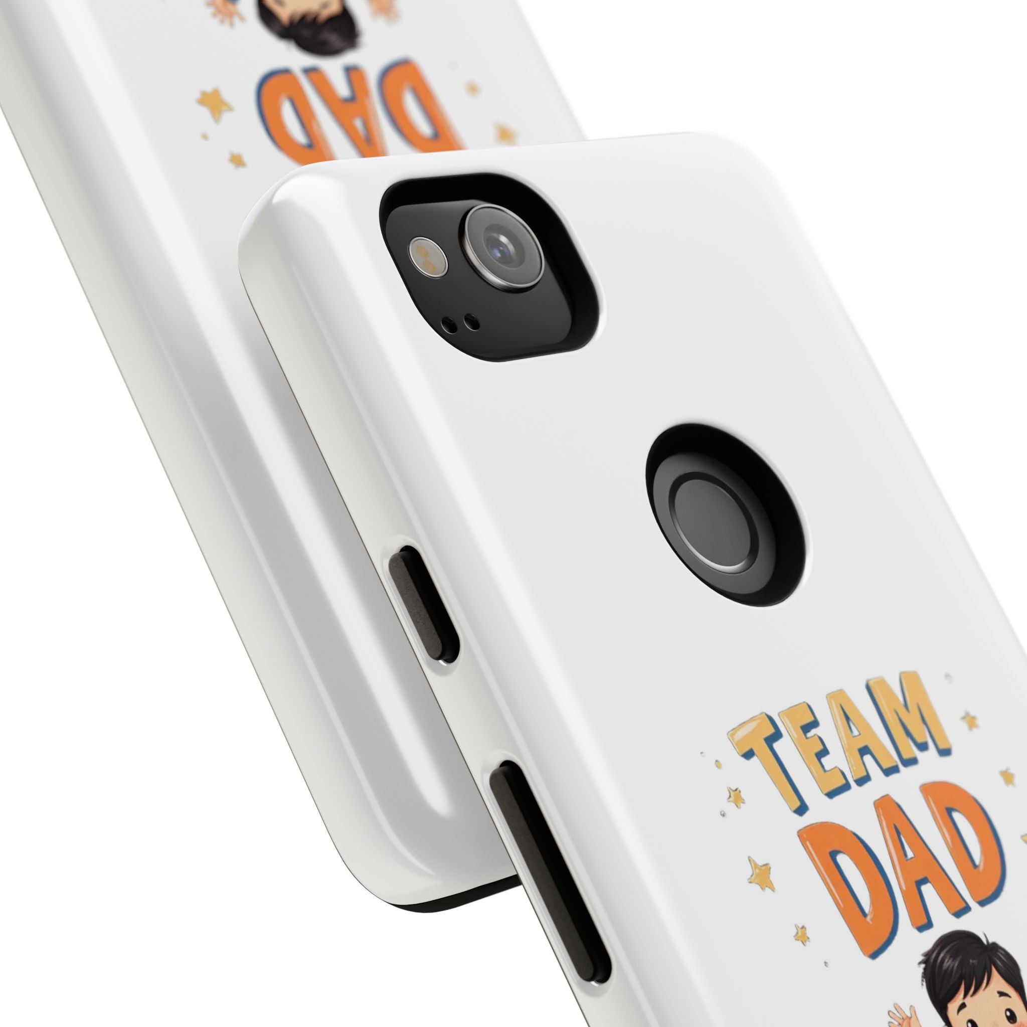 Team Dad Phone Case, Fun Gift for Fathers, Durable Phone Protector, Cute Dad Team Merchandise, Father's Day Special