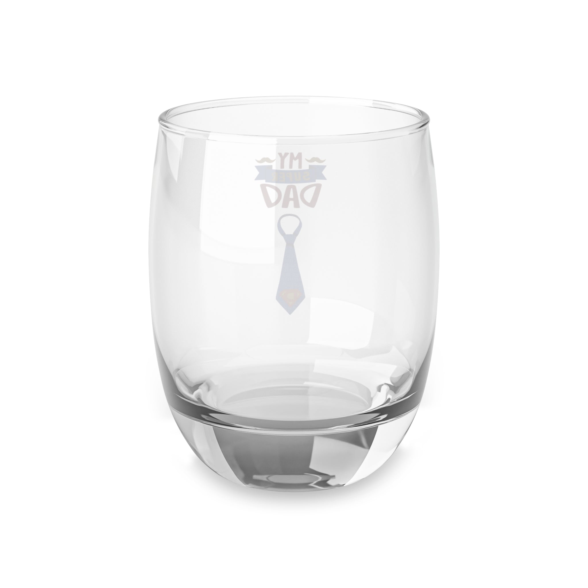 My Super Dad Whiskey Glass