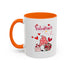 Gnome Valentine's Day Accent Coffee Mug (11, 15oz)