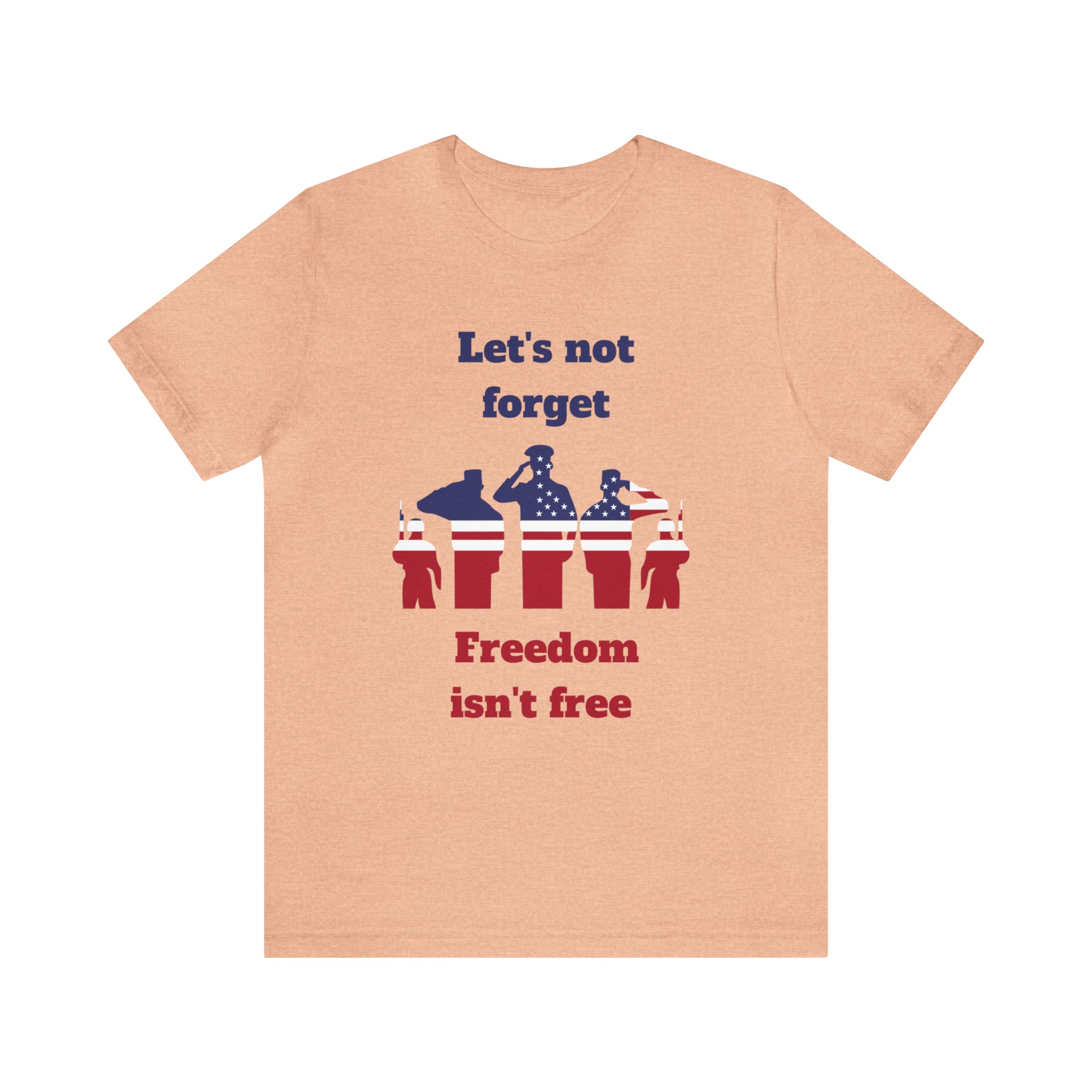 Memorial Day Freedom Is Not Free Unisex Jersey Short Sleeve Tee