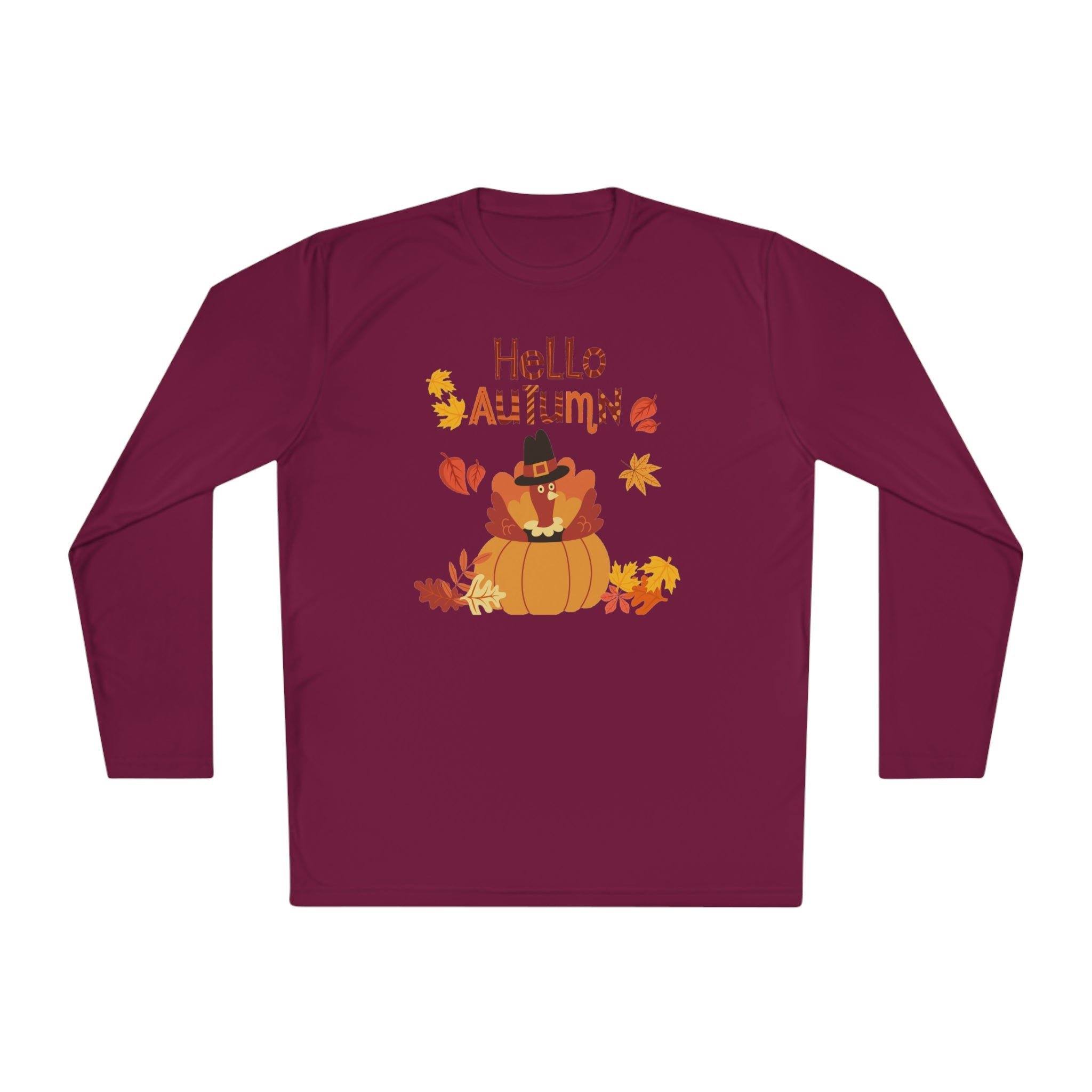 Hello Autumn Unisex Lightweight Long Sleeve Tee