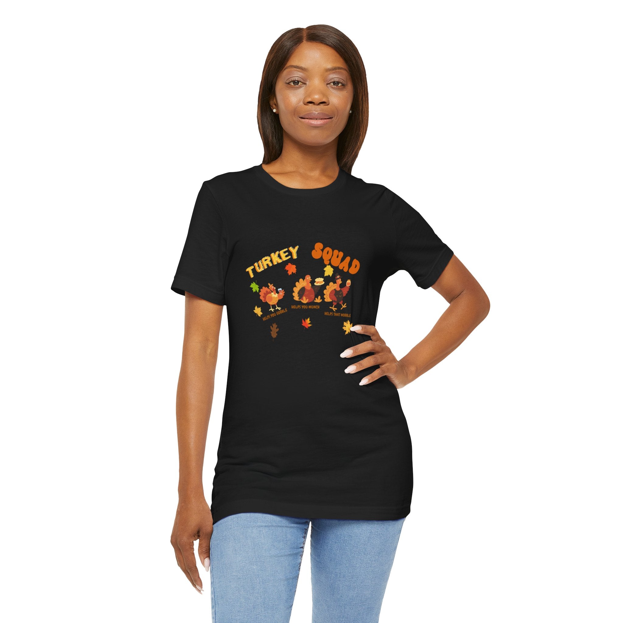 Turkey Squad Unisex Jersey Short Sleeve Tee