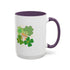 Retro St. Paddy's Day Accent Coffee Mug - 11oz & 15oz