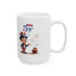 Uncle Sam Happy 4th of July Ceramic Mug