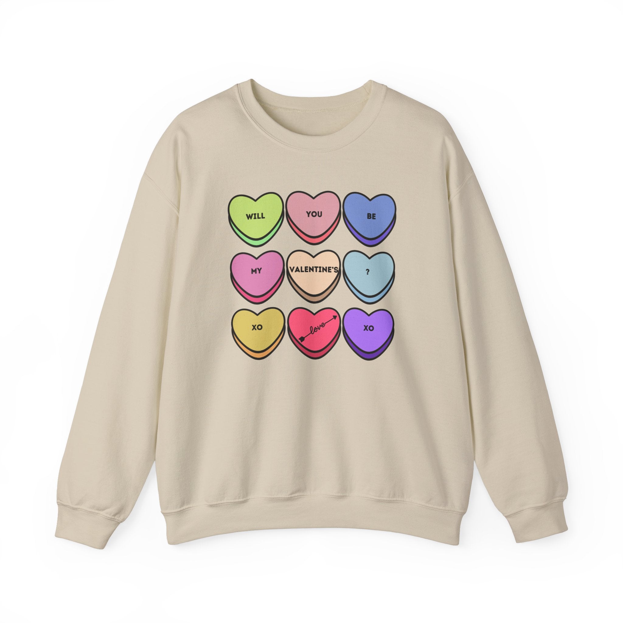 Will You Be My Valentine? Unisex Heavy Blend™ Crewneck Sweatshirt