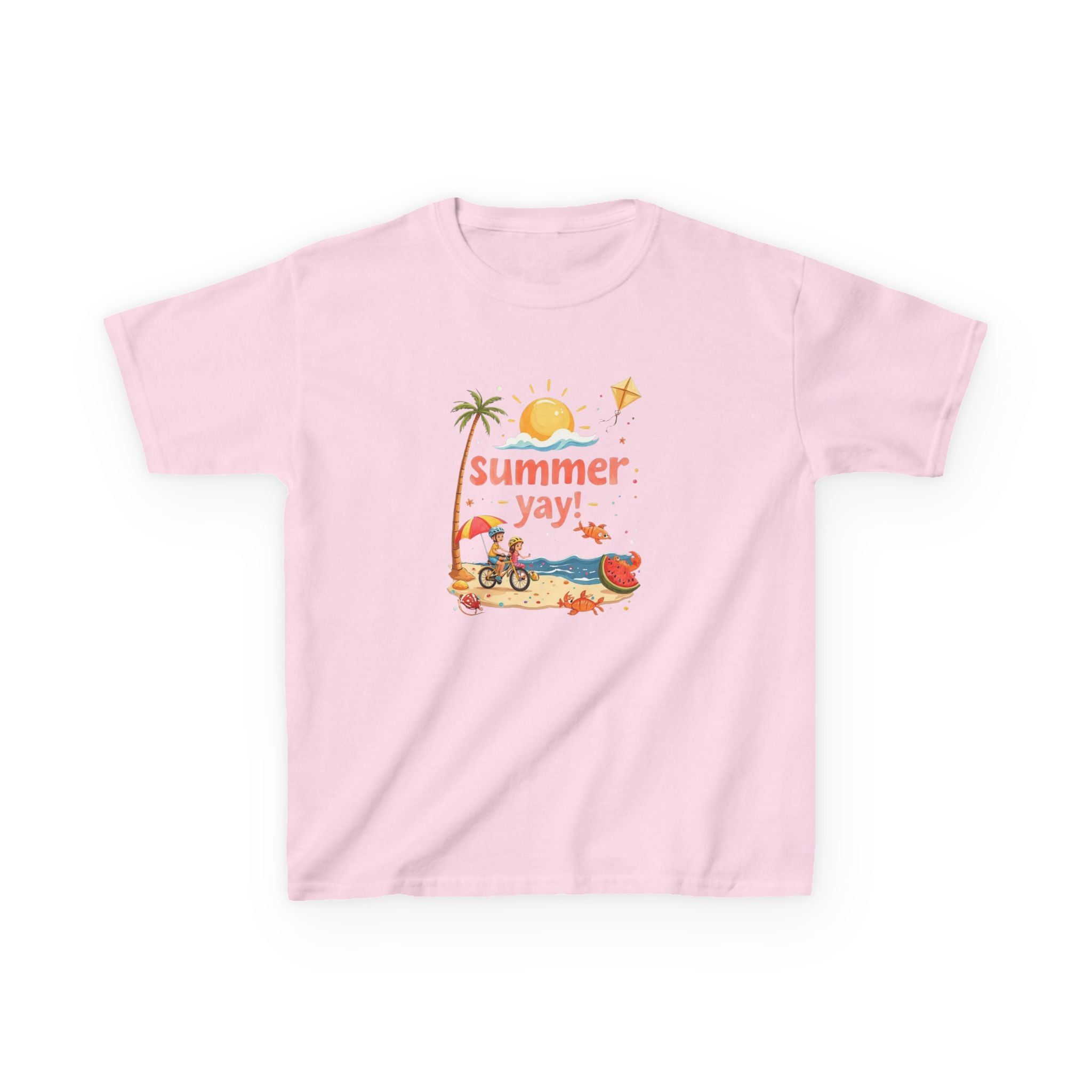 Summer Yay! Tee Kid's Heavy Cotton