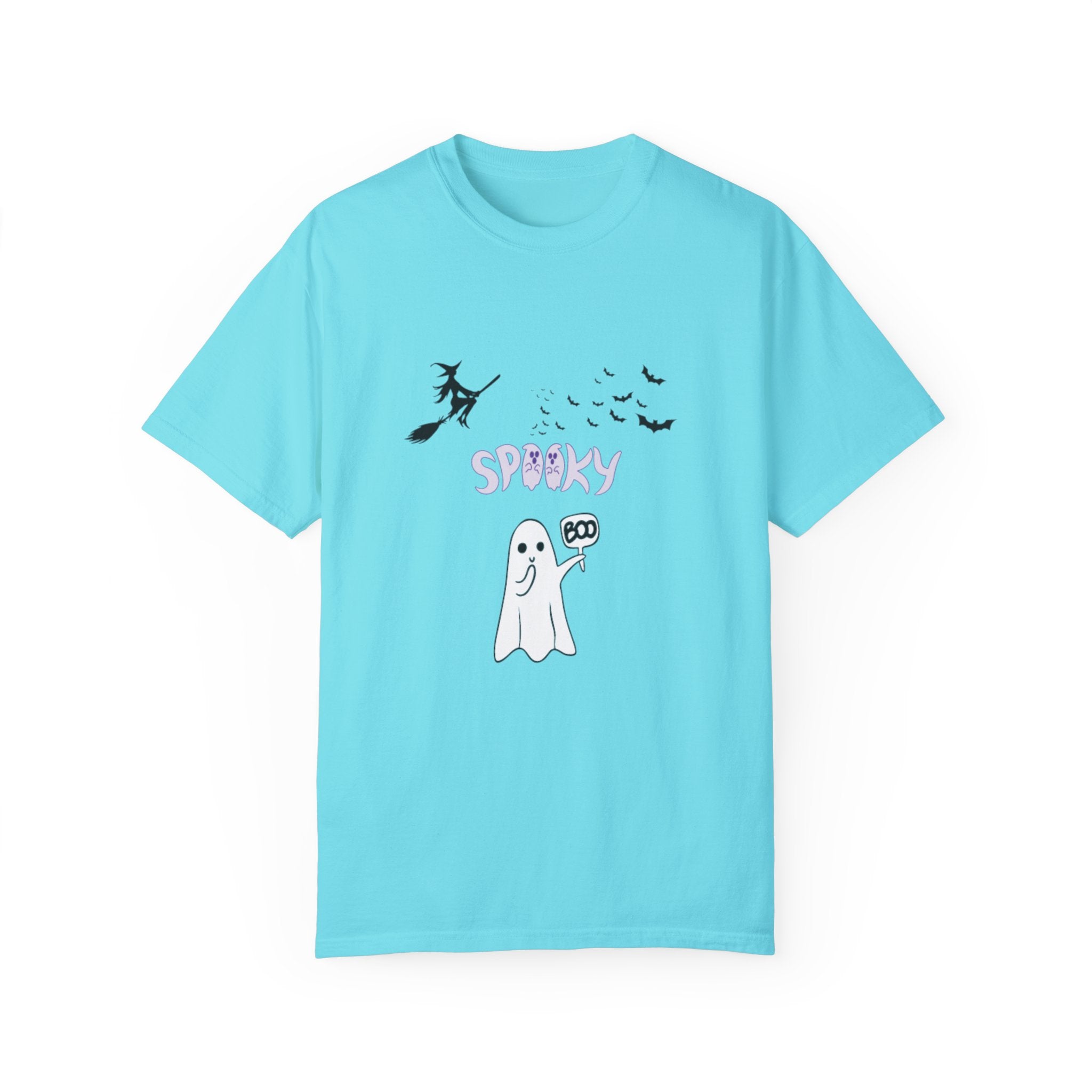 Spooky Boo Unisex Garment-Dyed T-shirt