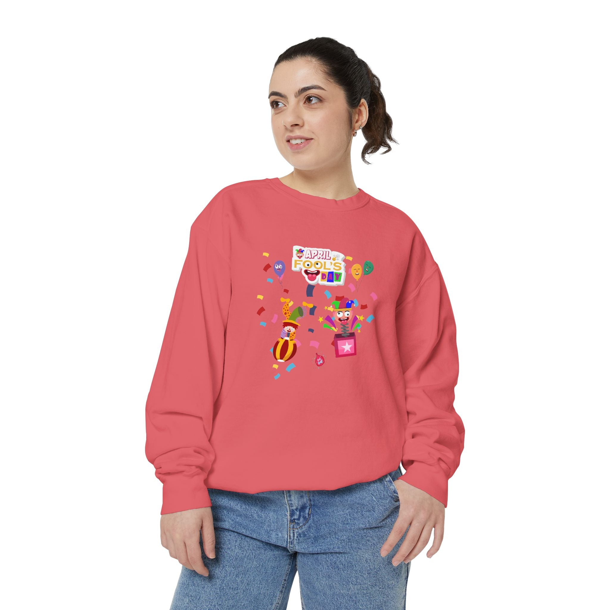 All April Fool's Day Garment-Dyed Sweatshirt