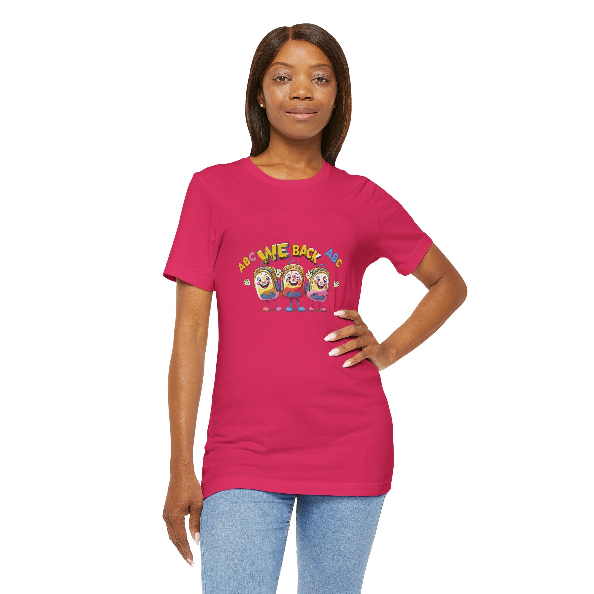We Back Unisex Jersey Short Sleeve Tee
