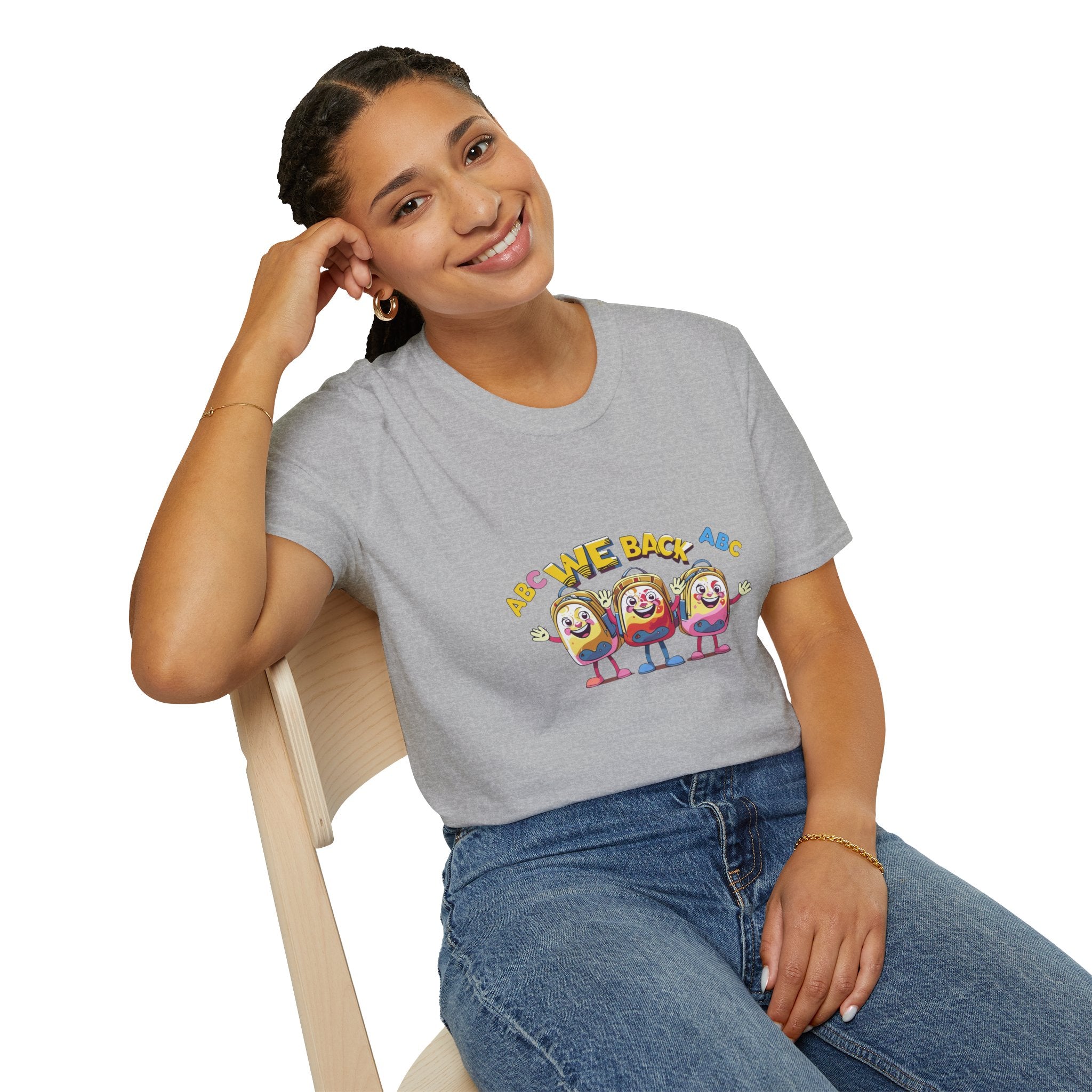 We Back Unisex Softstryle T-Shirt