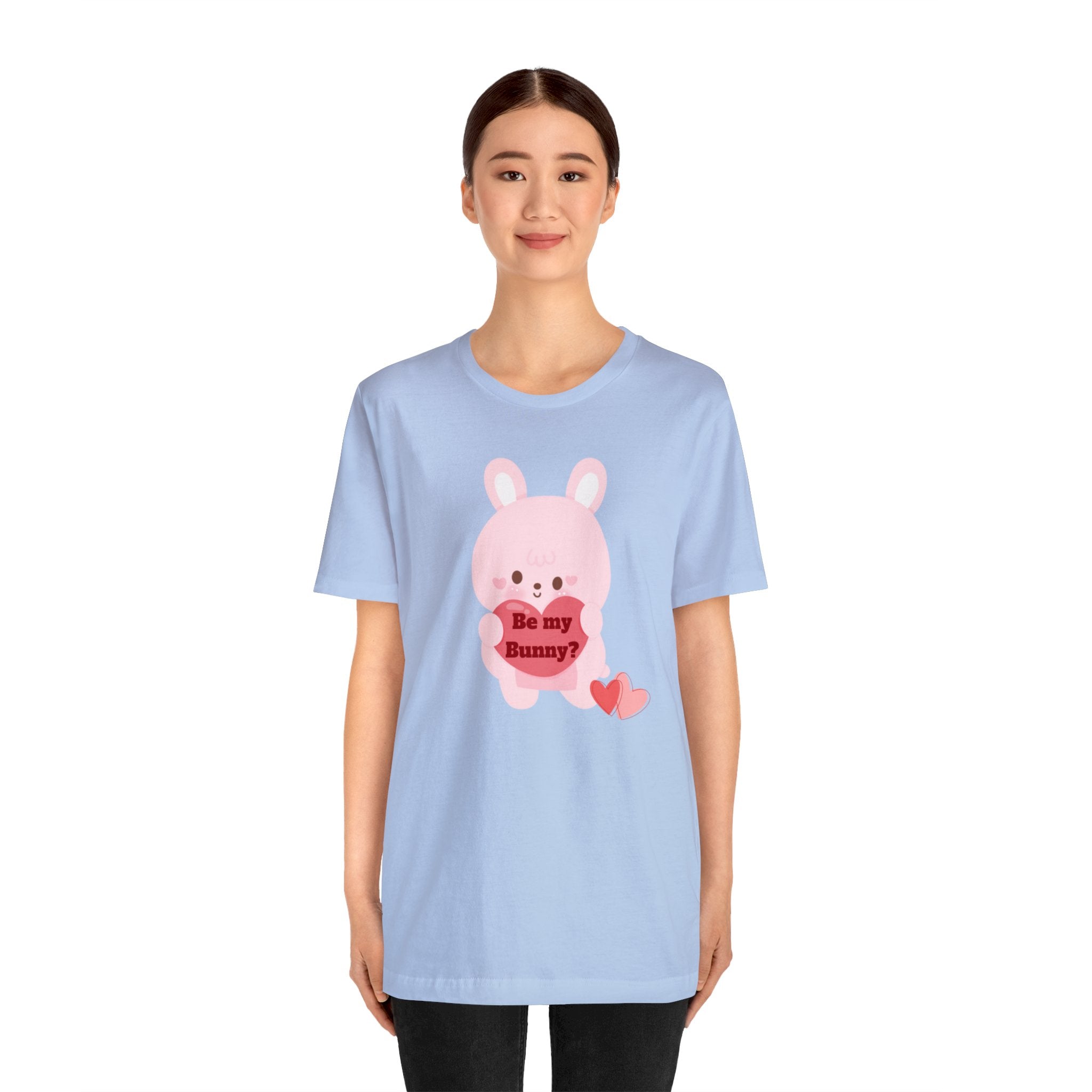 V-Day BunnyUnisex Jersey Short Sleeve Tee