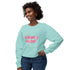 Mommy Hood Unisex Lightweight Crewneck Sweatshirt