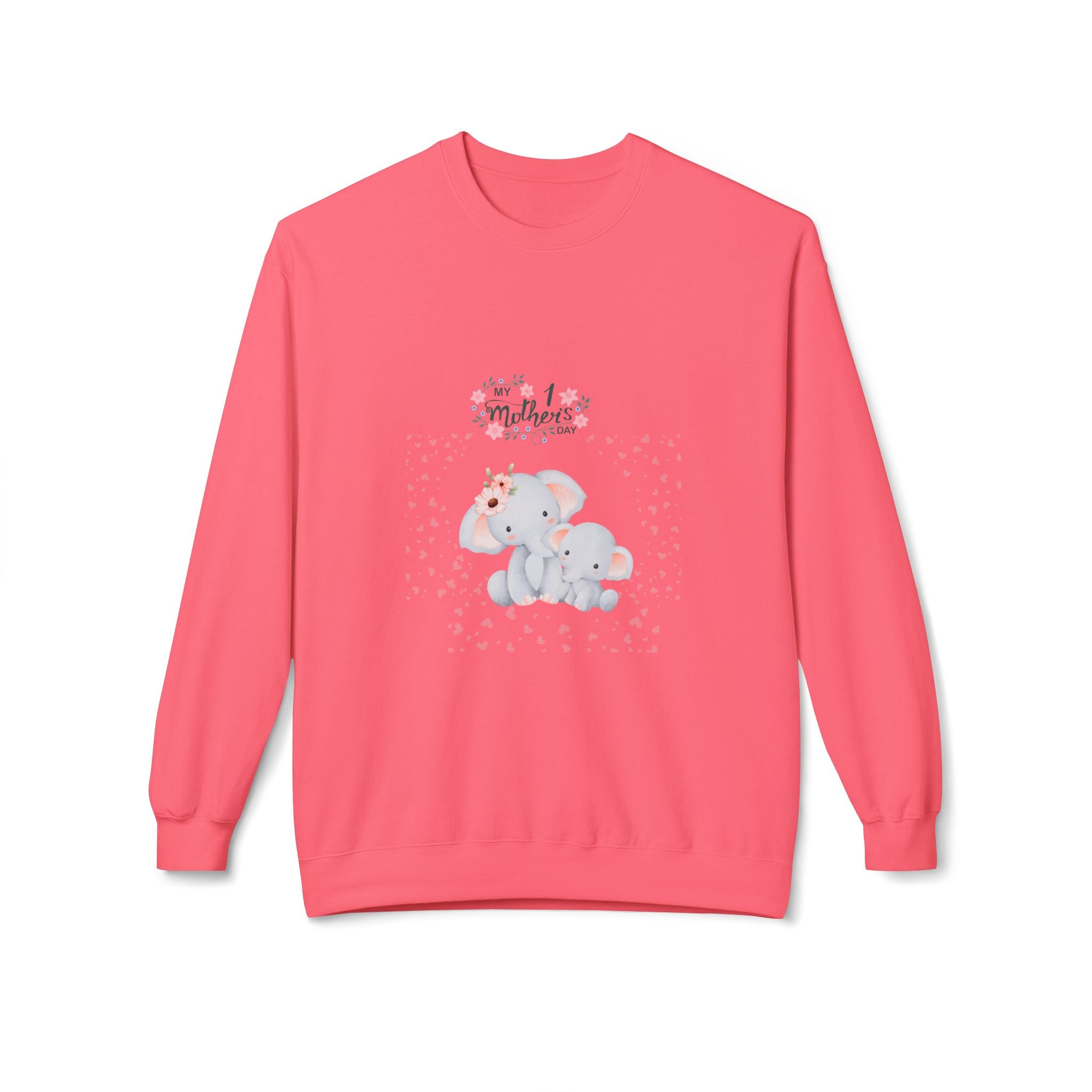My 1st Mother's Day Fleece Crewneck Sweatshirt