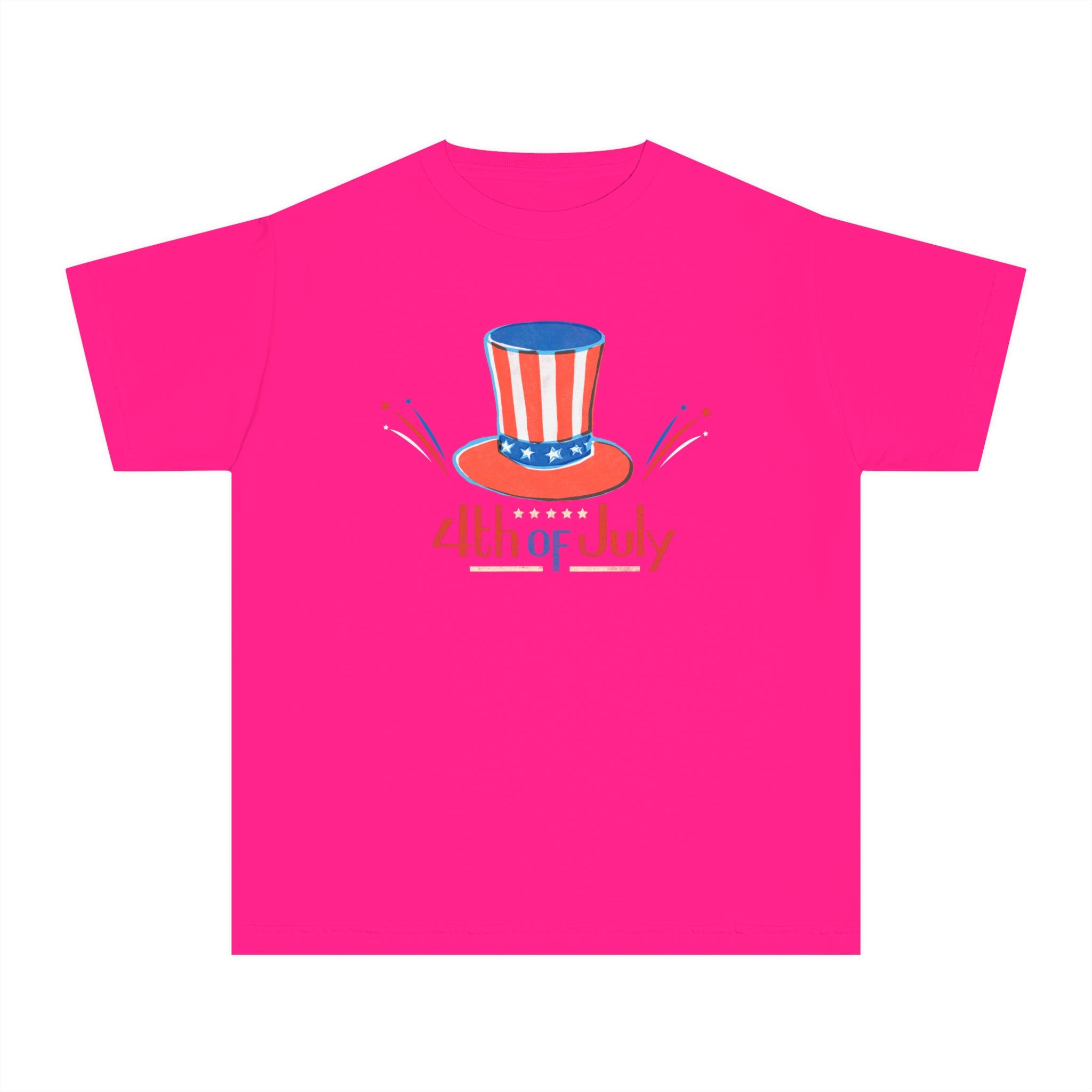 4th Of July Youth Midweight Tee