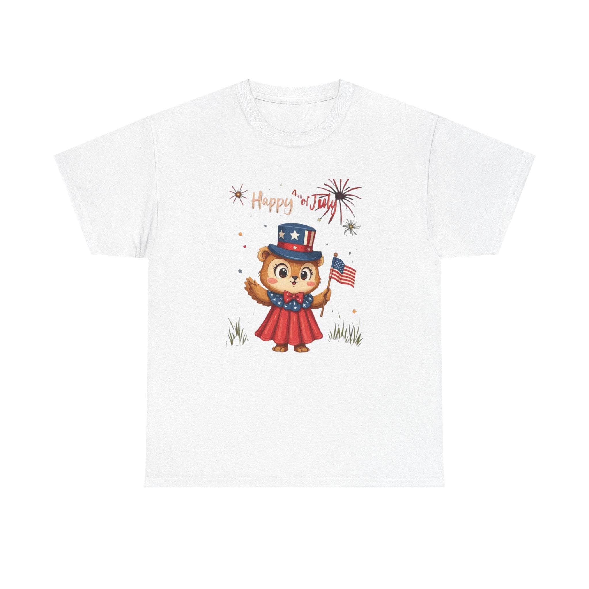 Happy Independence Day Unisex Heavy Cotton T-Shirt